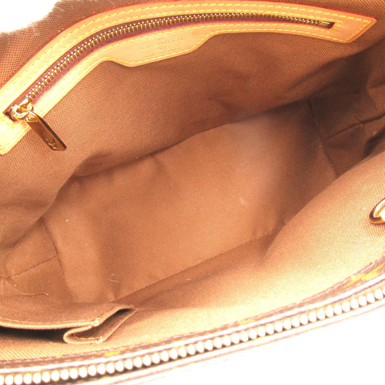 Louis Vuitton Louis Vuitton Hippopotamus Piano Tote Bag Handbag Coated Canvas Monogram Brown Size ONE SIZE - 6 Thumbnail
