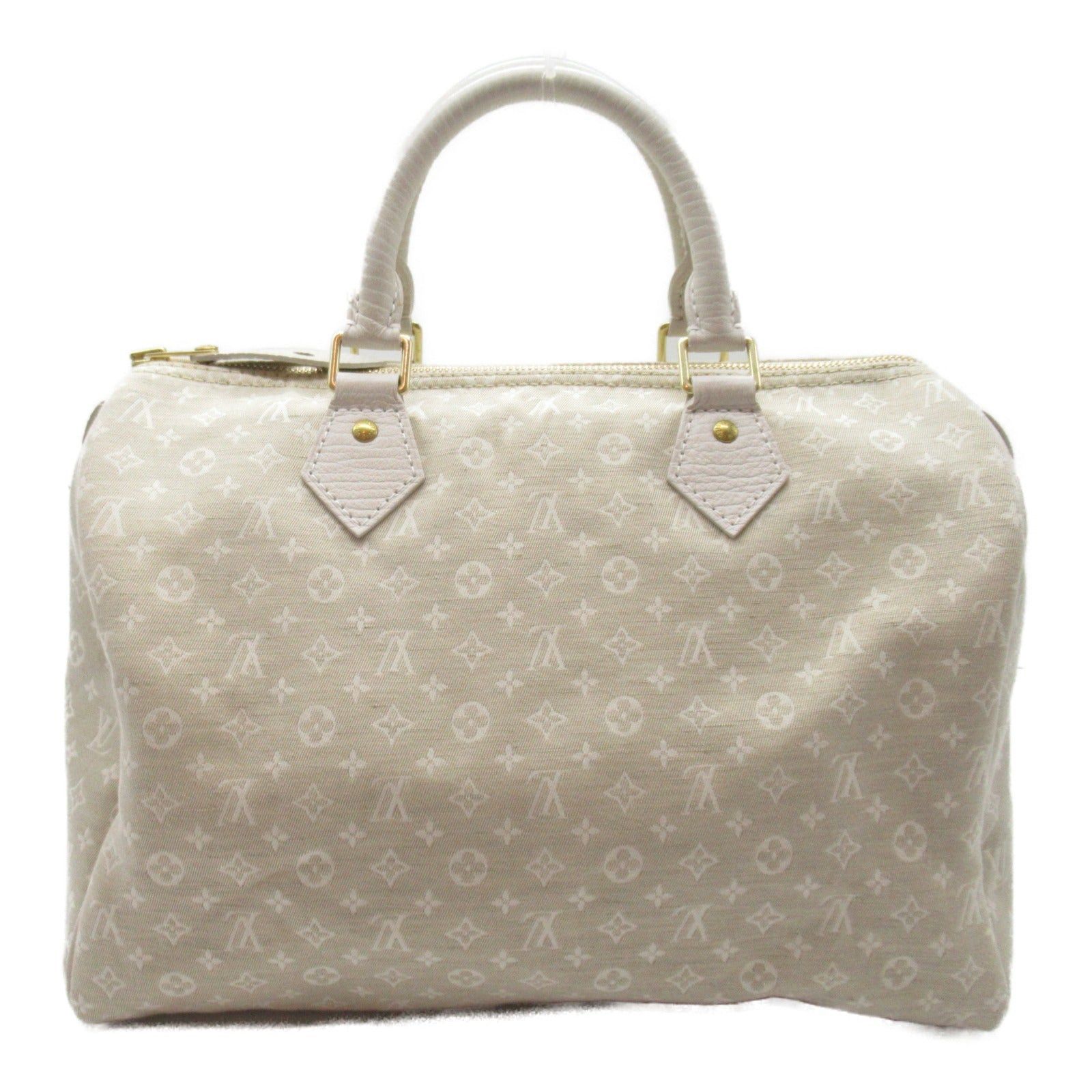 Louis Vuitton Louis Vuitton Speedy 30 Handbag Coated Canvas Monogram Mini Ran White Dune Size ONE SIZE - 2 Thumbnail