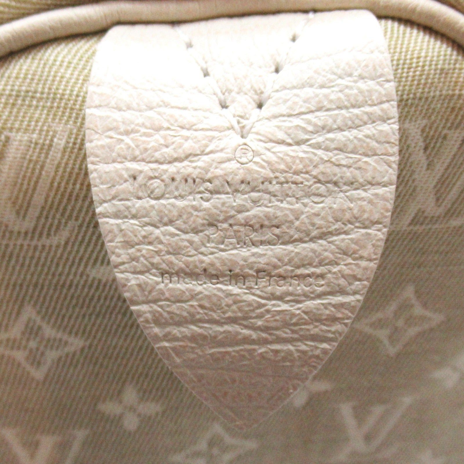 Louis Vuitton Louis Vuitton Speedy 30 Handbag Coated Canvas Monogram Mini Ran White Dune Size ONE SIZE - 6 Thumbnail