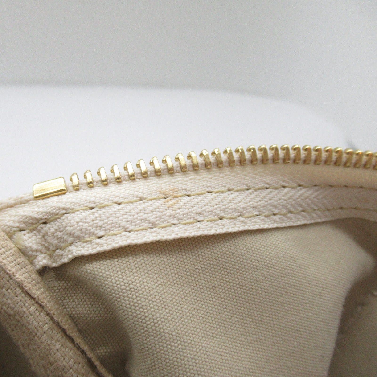 Louis Vuitton Louis Vuitton Speedy 30 Handbag Coated Canvas Monogram Mini Ran White Dune Size ONE SIZE - 14 Thumbnail