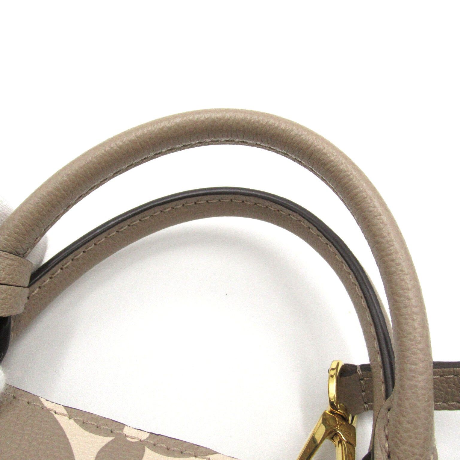 Louis Vuitton Louis Vuitton Petit Palais Pm Shoulder Bag Leather Monogram Empreinte Gray Tourterelle/Creme Size ONE SIZE - 10 Thumbnail
