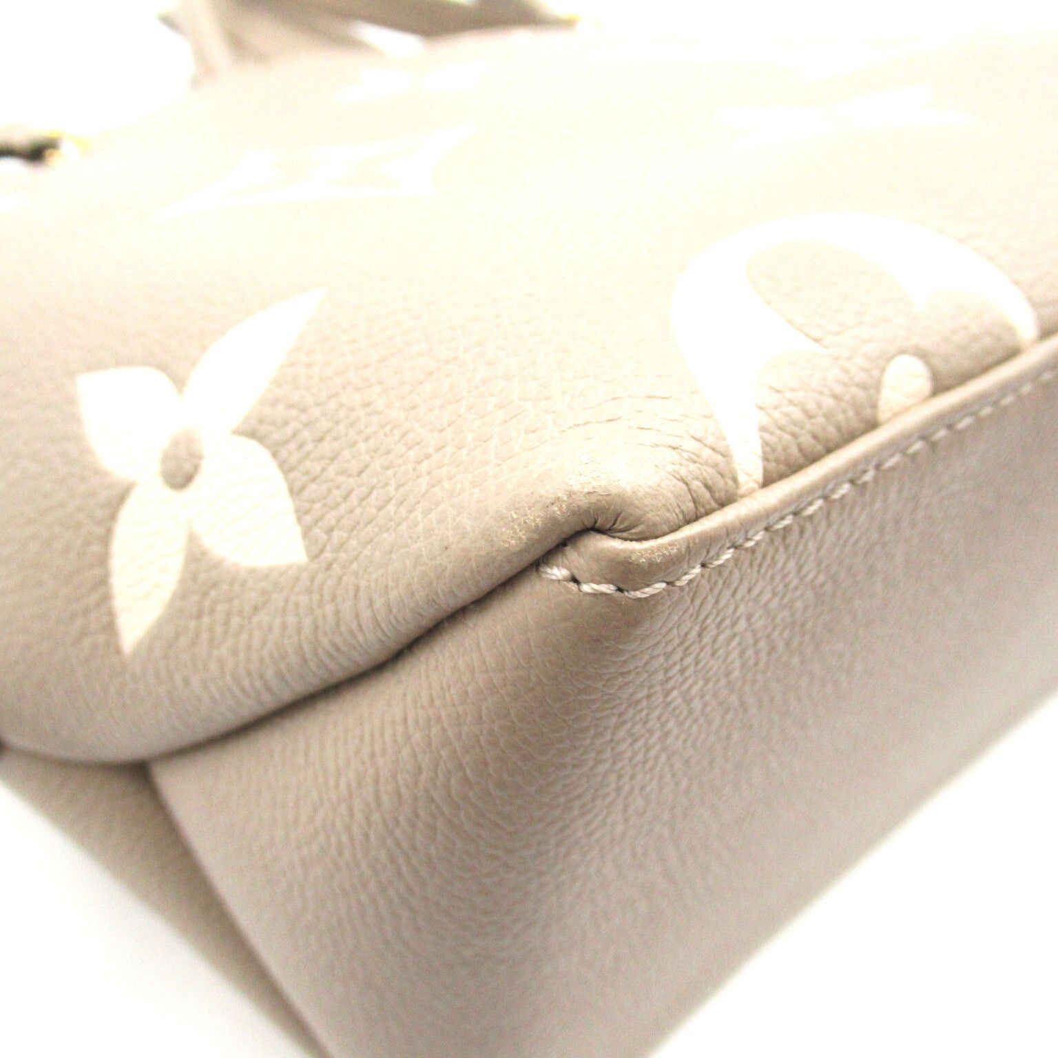 Louis Vuitton Louis Vuitton Petit Palais Pm Shoulder Bag Leather Monogram Empreinte Gray Tourterelle/Creme Size ONE SIZE - 12 Thumbnail