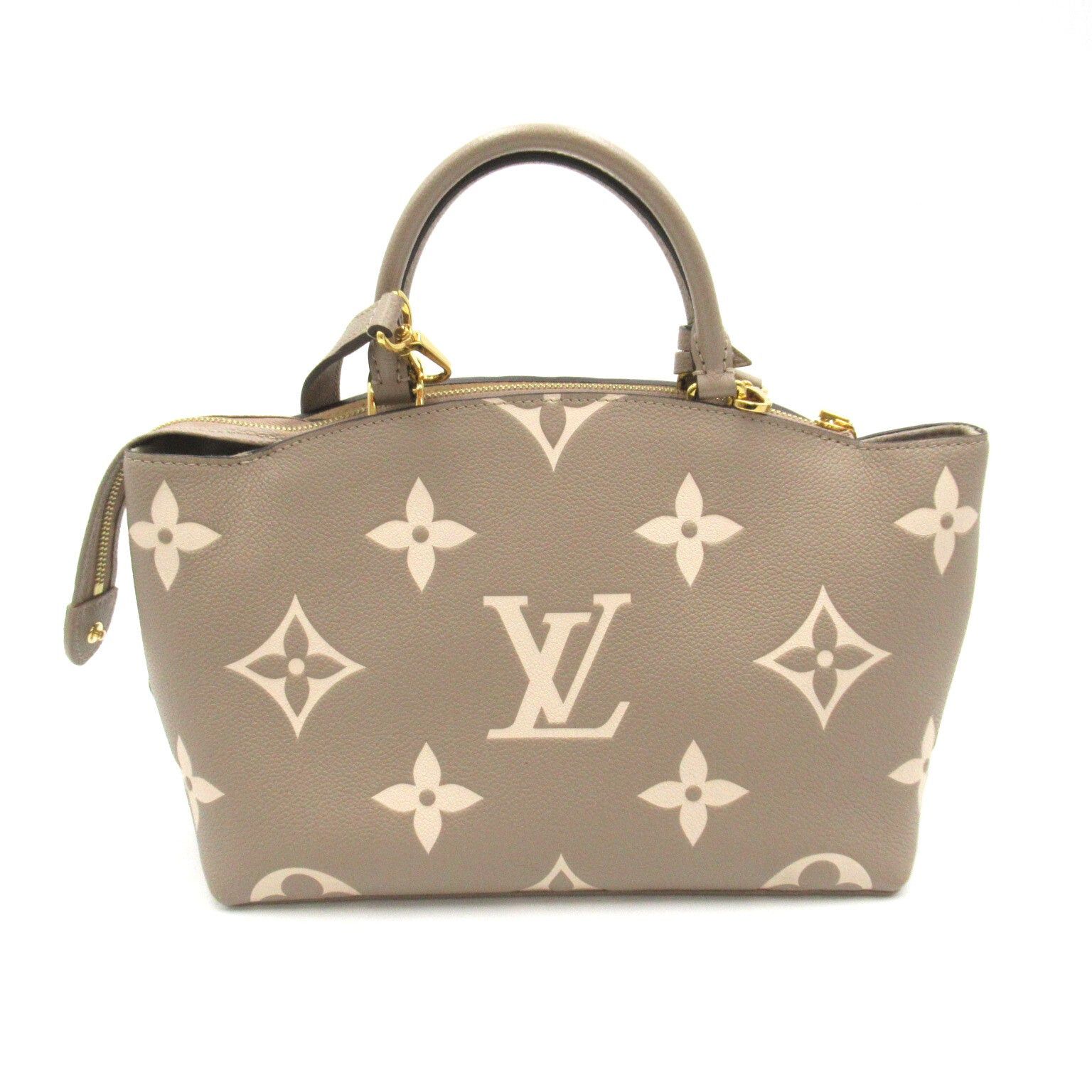 Louis Vuitton Louis Vuitton Petit Palais Pm Shoulder Bag Leather Monogram Empreinte Gray Tourterelle/Creme Size ONE SIZE - 2 Thumbnail