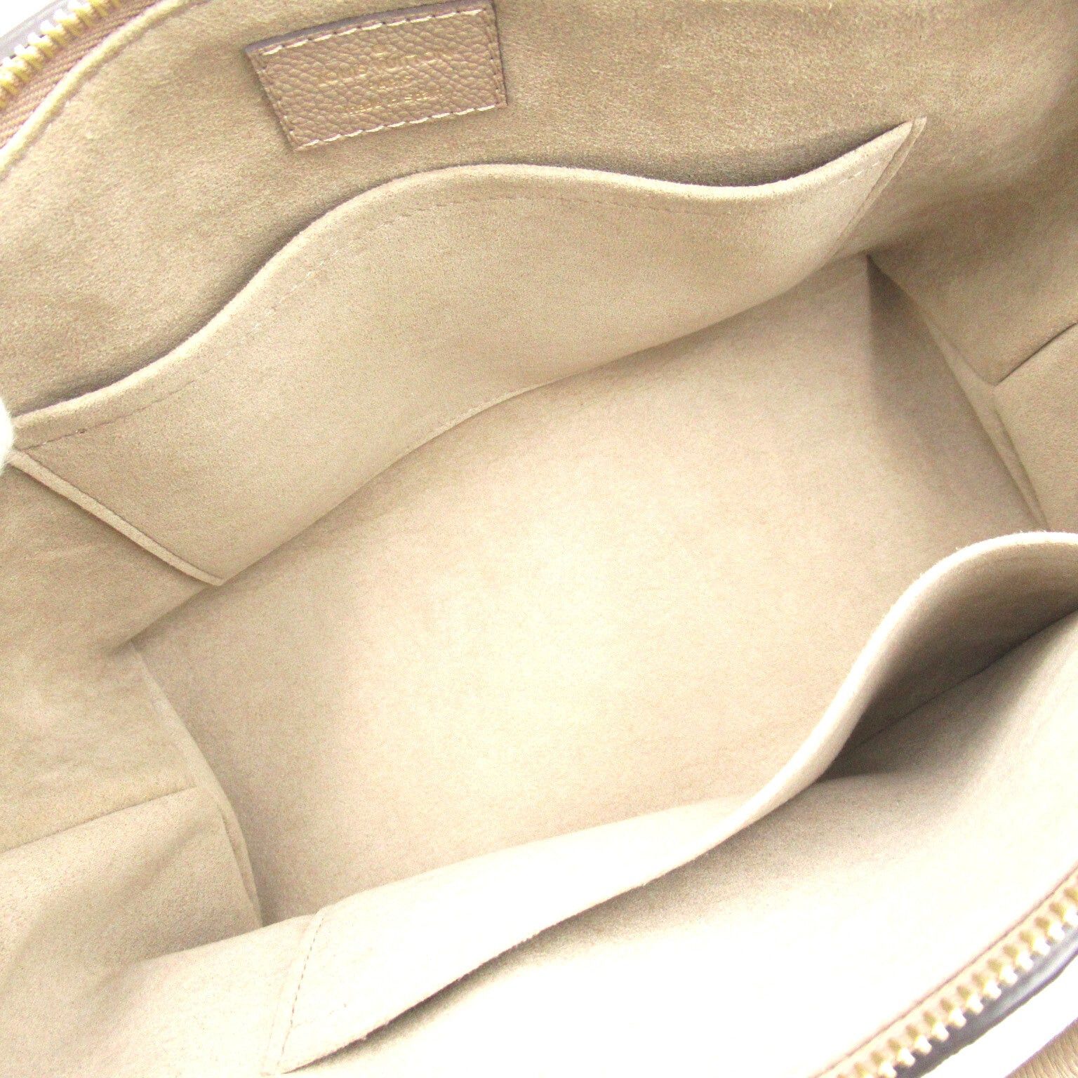 Louis Vuitton Louis Vuitton Petit Palais Pm Shoulder Bag Leather Monogram Empreinte Gray Tourterelle/Creme Size ONE SIZE - 8 Thumbnail