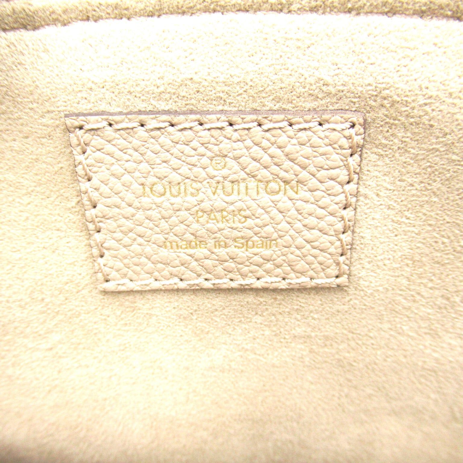 Louis Vuitton Louis Vuitton Petit Palais Pm Shoulder Bag Leather Monogram Empreinte Gray Tourterelle/Creme Size ONE SIZE - 9 Thumbnail