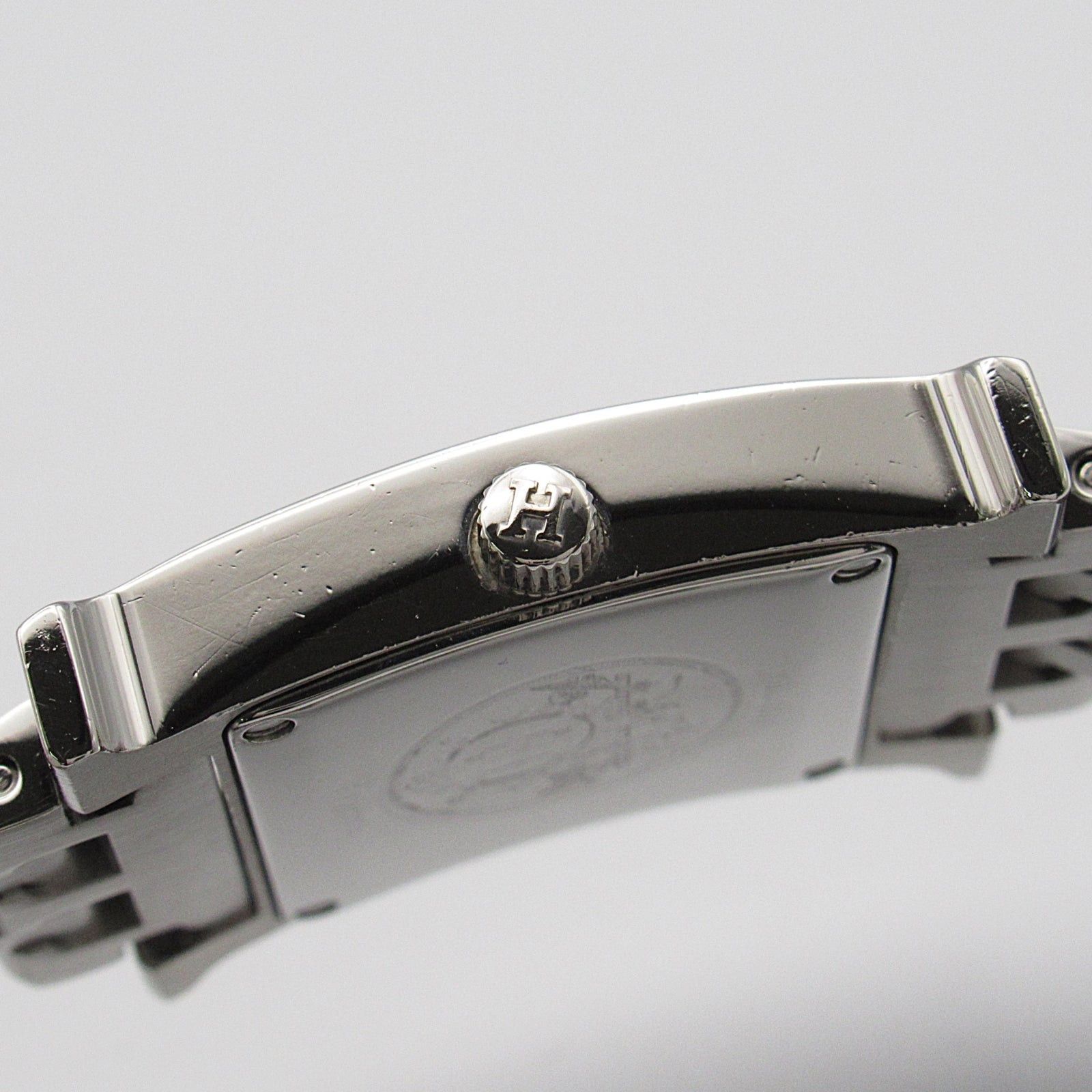Hermes Hermes H Watch Women Quartz Stainless Steel Black Silver Size ONE SIZE - 17 Thumbnail