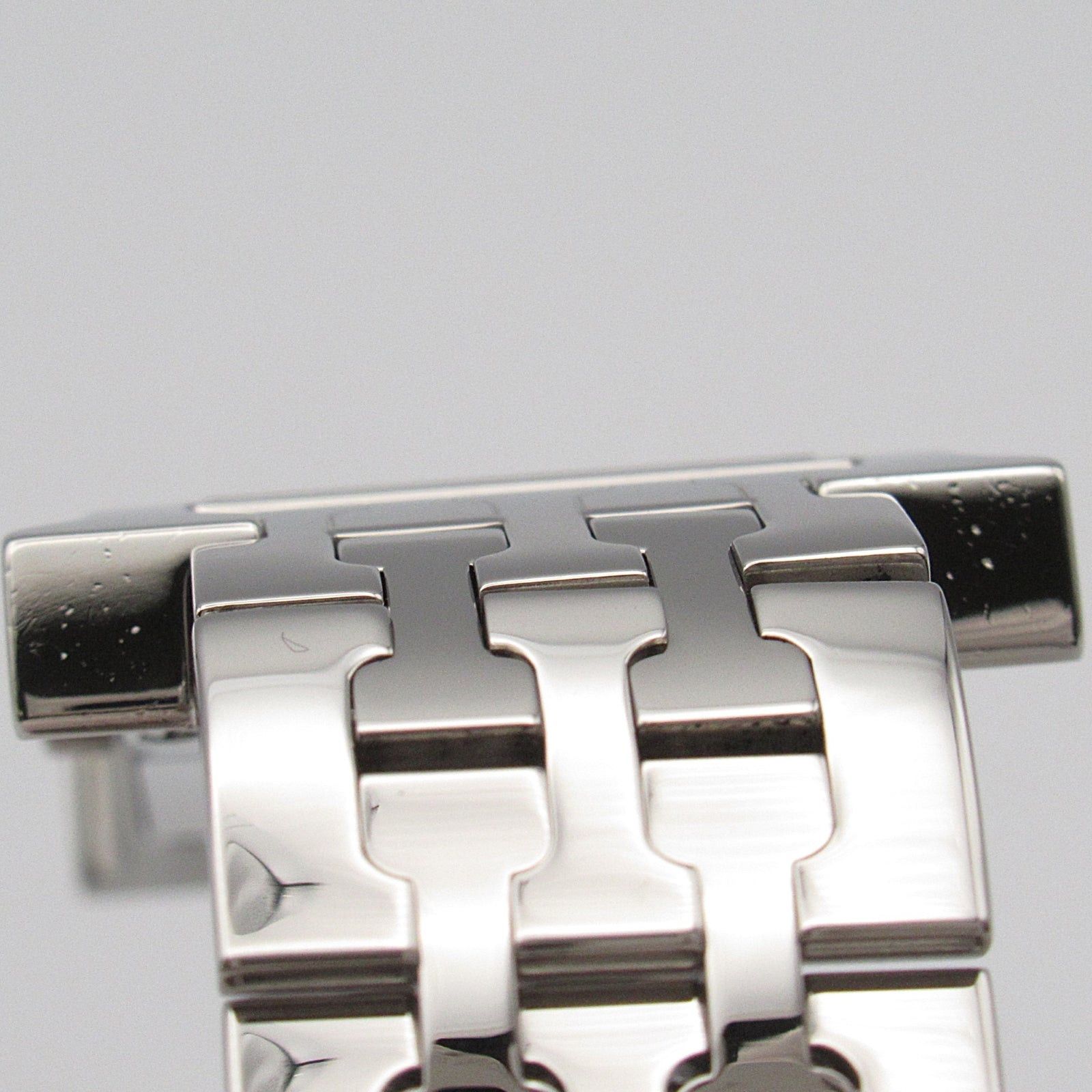 Hermes Hermes H Watch Women Quartz Stainless Steel Black Silver Size ONE SIZE - 19 Thumbnail