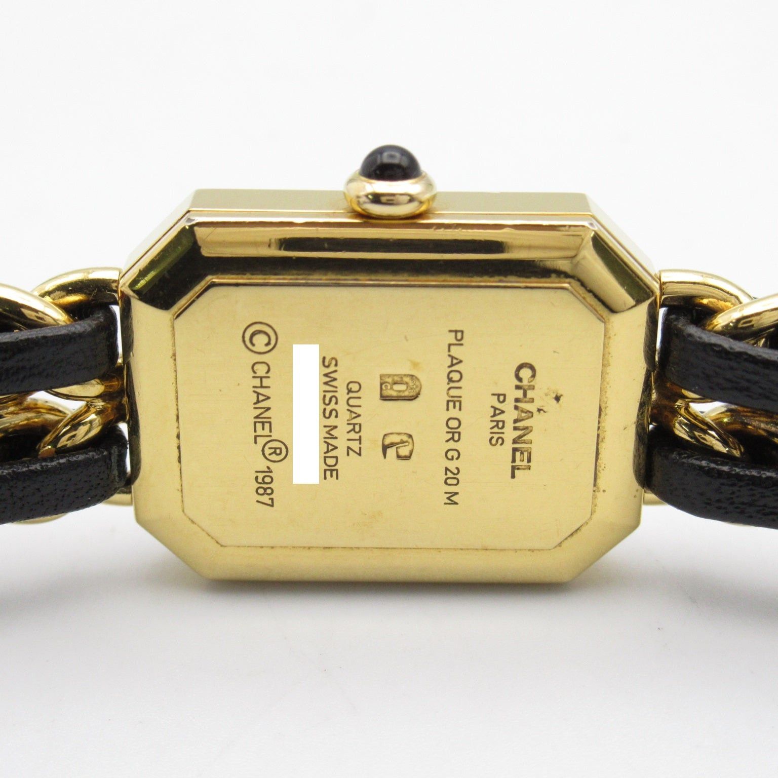 Chanel Chanel Premier L Women Watch Quartz Gp (Gold Plated) Leather Belt Black Size ONE SIZE - 6 Thumbnail