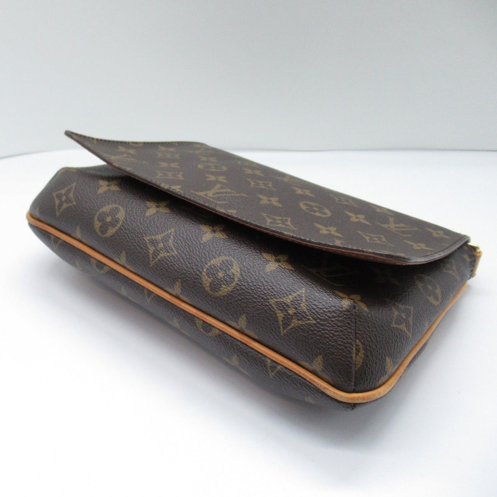 Louis Vuitton Louis Vuitton Musette Tango Long Shoulder Bag Coated Canvas Monogram Brown Size ONE SIZE - 4 Thumbnail