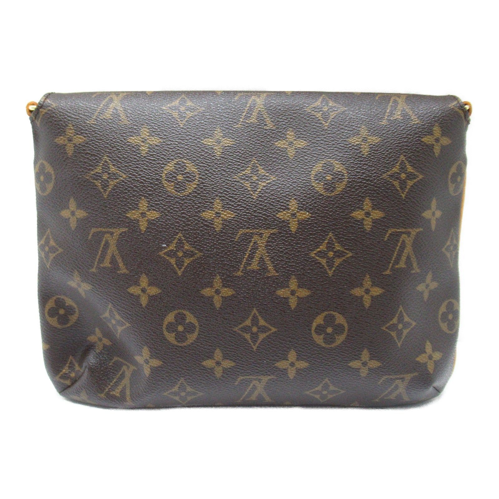 Louis Vuitton Louis Vuitton Musette Tango Long Shoulder Bag Coated Canvas Monogram Brown Size ONE SIZE - 2 Thumbnail
