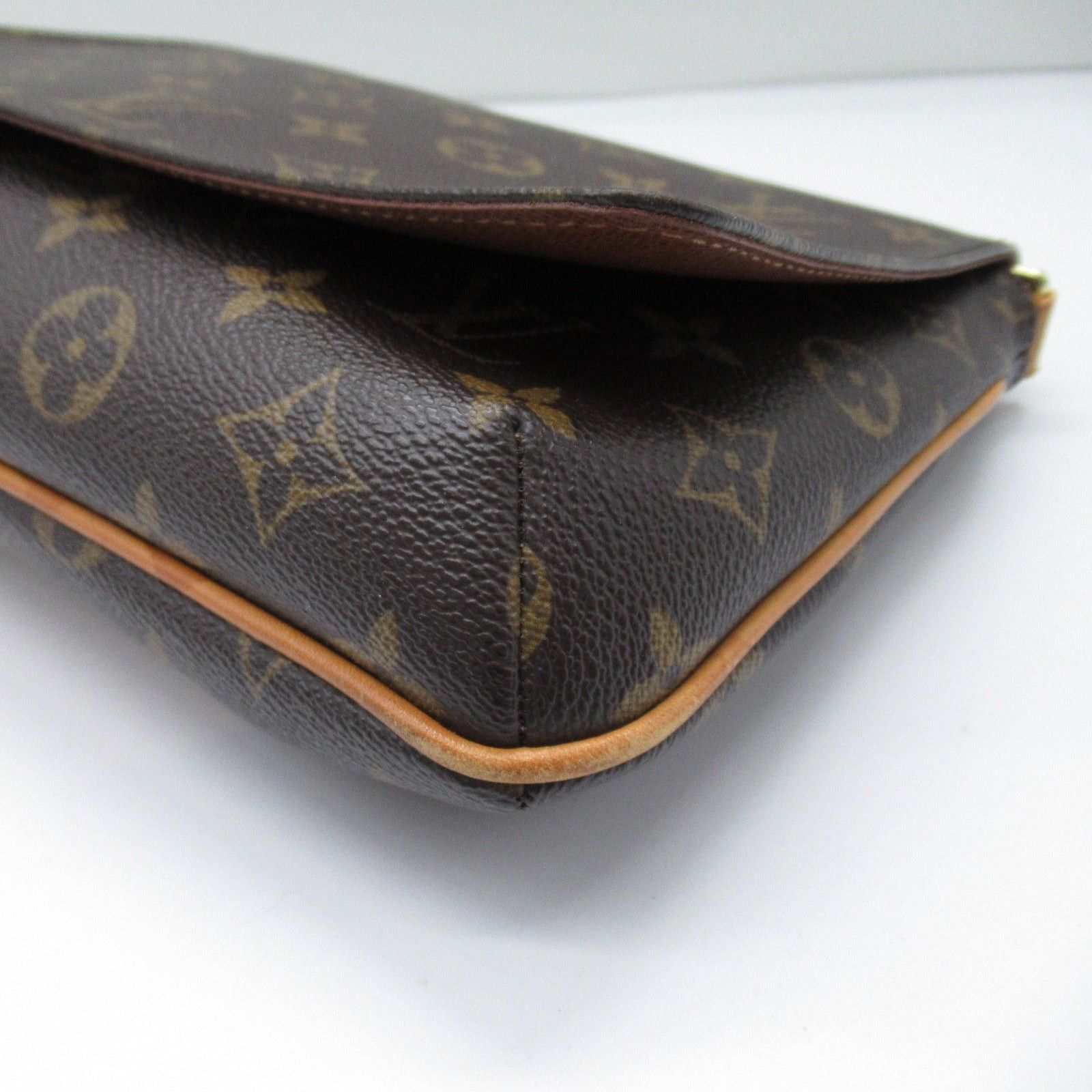 Louis Vuitton Louis Vuitton Musette Tango Long Shoulder Bag Coated Canvas Monogram Brown Size ONE SIZE - 9 Thumbnail