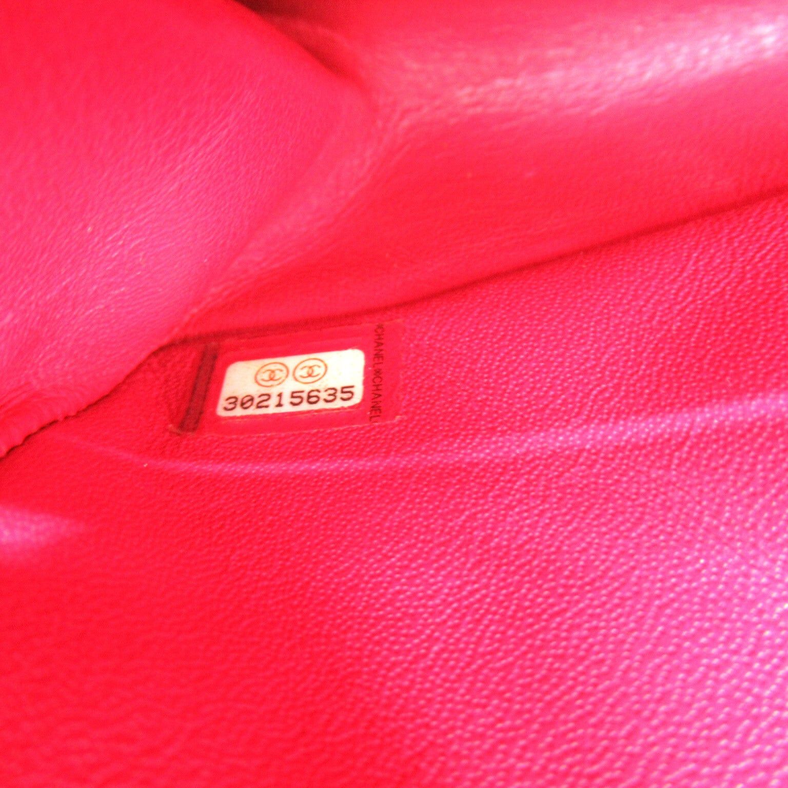 Chanel Chanel 2.55 Mini Matelasse Chain Shoulder Bag Calfskin (Cowhide) Red Gold Hardware Size ONE SIZE - 10 Thumbnail