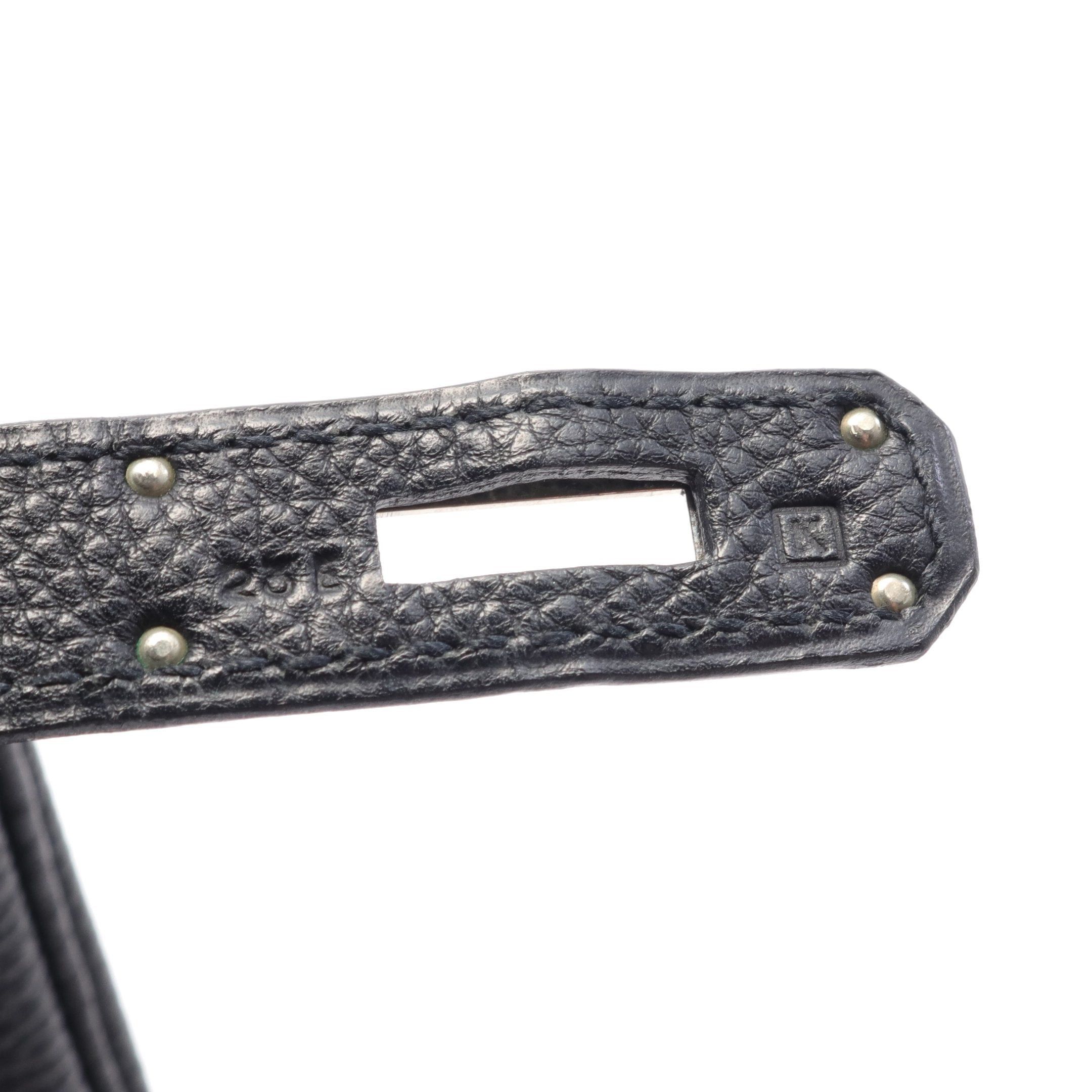 Hermes Hermes Birkin 30 Handbag Togo Black Silver Hardware □K Stamp Size ONE SIZE - 5 Thumbnail