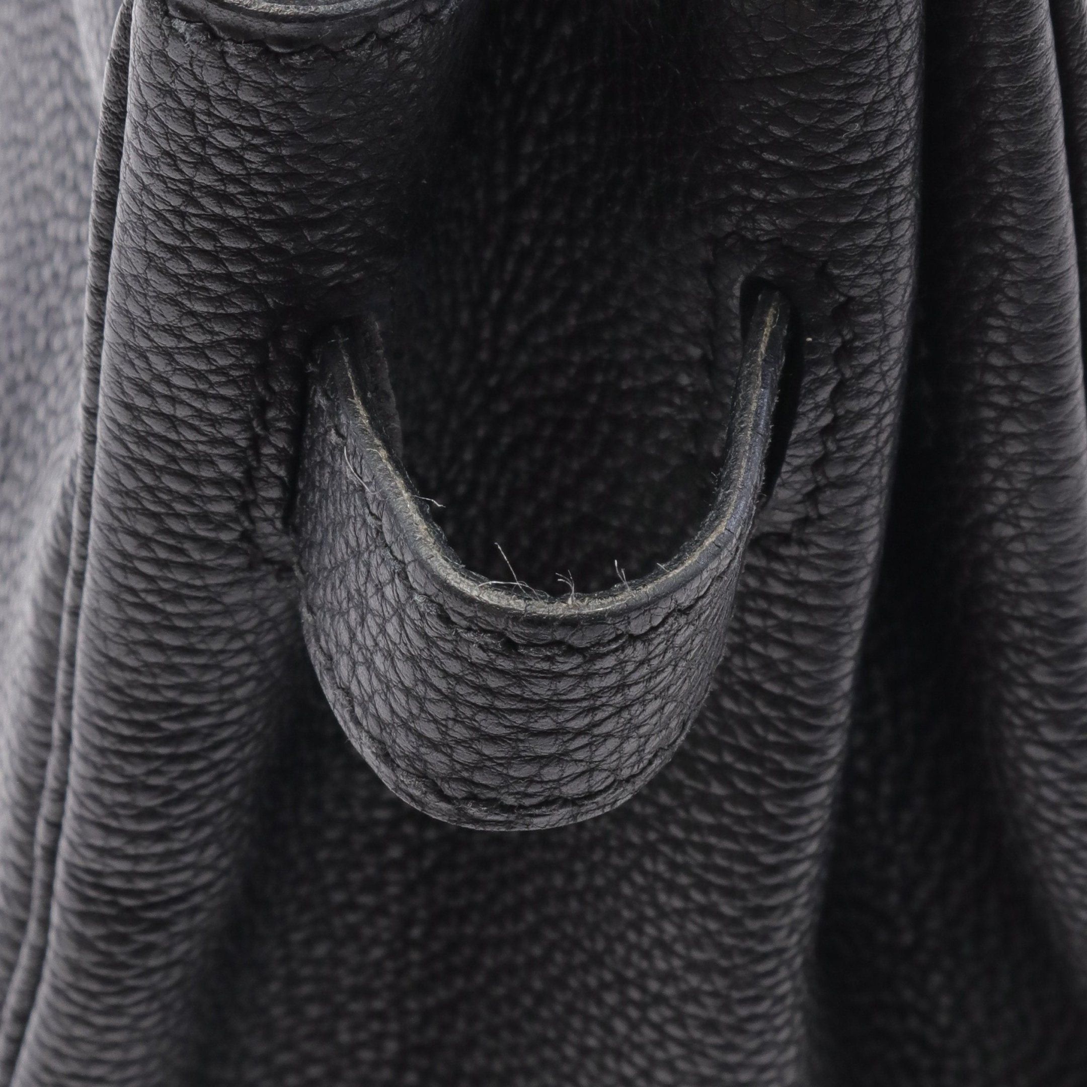 Hermes Hermes Birkin 30 Handbag Togo Black Silver Hardware □K Stamp Size ONE SIZE - 6 Thumbnail