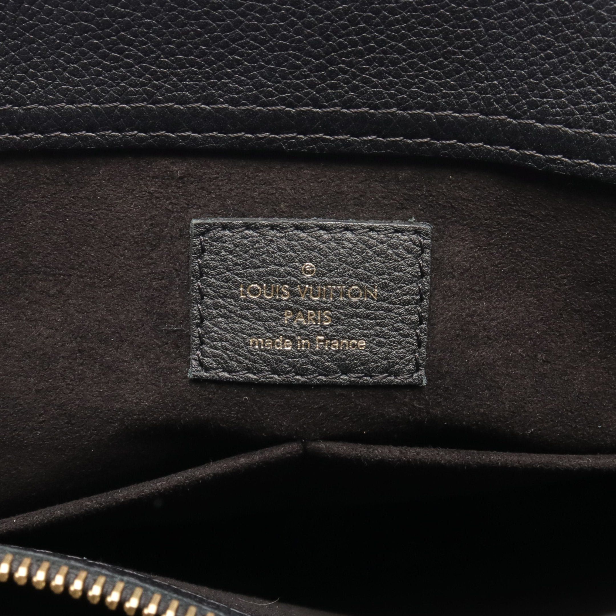 Louis Vuitton Louis Vuitton Pallas Shopper Monogram Noir Chain Shoulder Bag Tote Leather Brown Black Size ONE SIZE - 4 Thumbnail