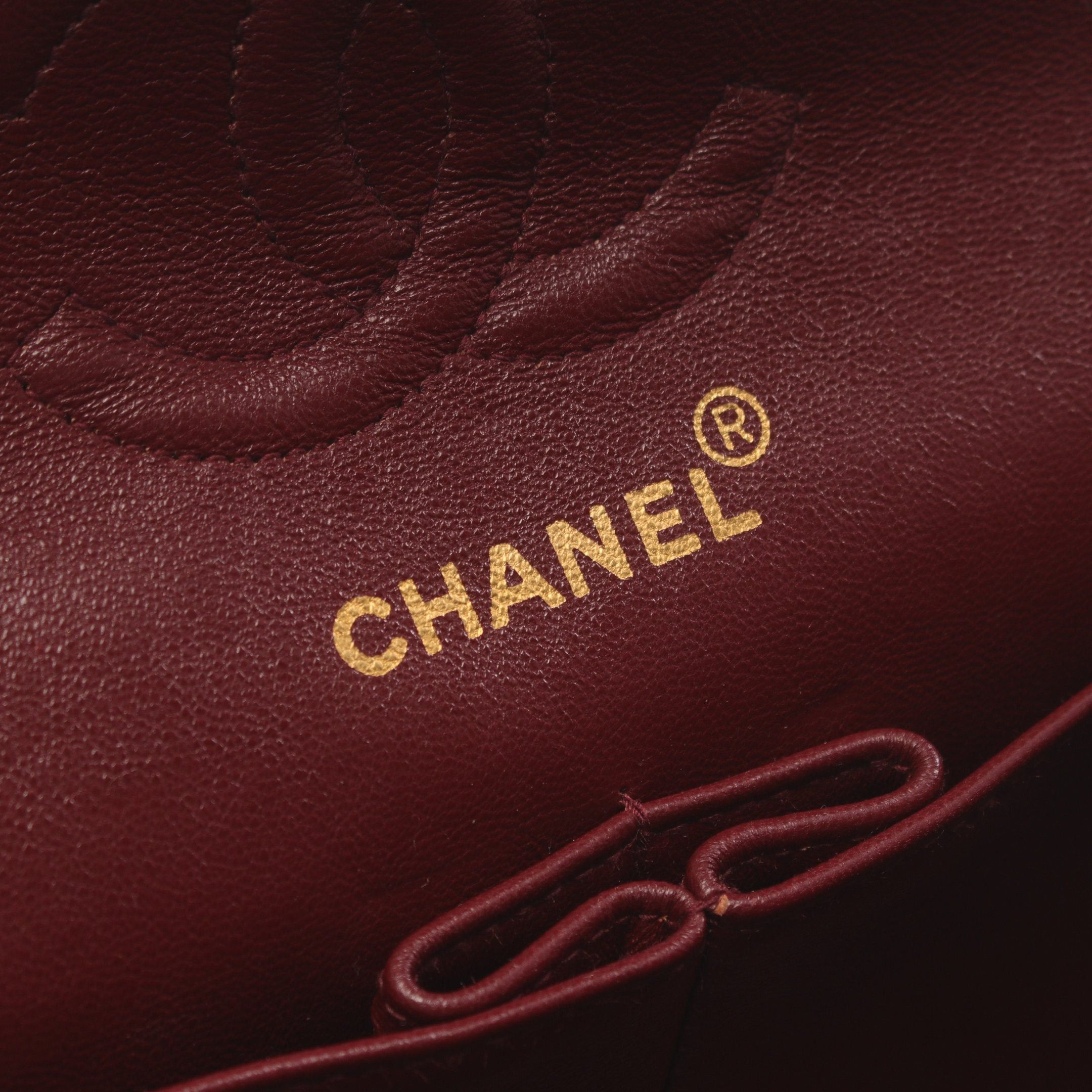 Chanel Chanel Matelasse Double Flap Chain Shoulder Bag Lambskin Black Gold Hardware Size ONE SIZE - 4 Thumbnail