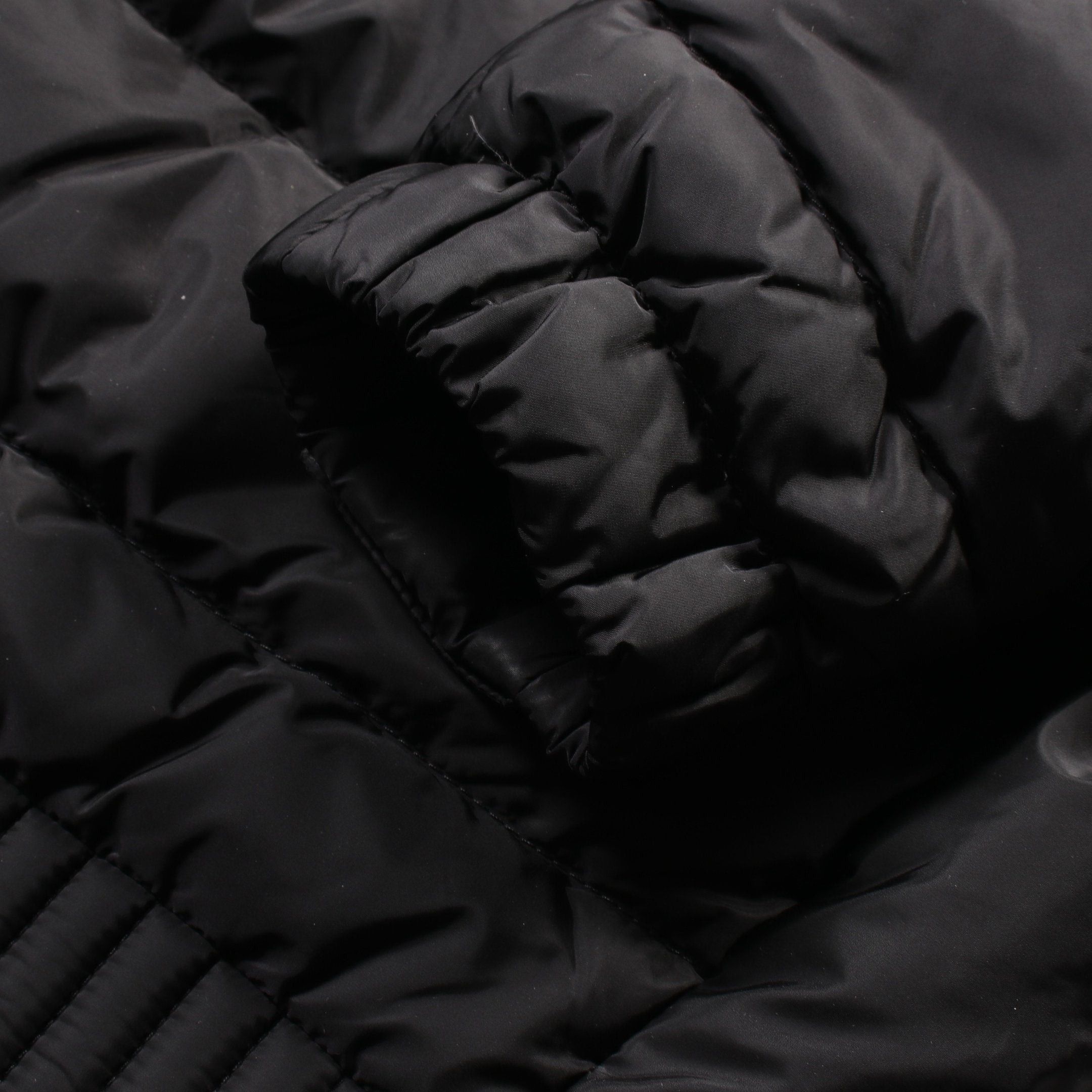Prada Prada Quilted Down Jacket Nylon Black Size ONE SIZE - 9 Thumbnail