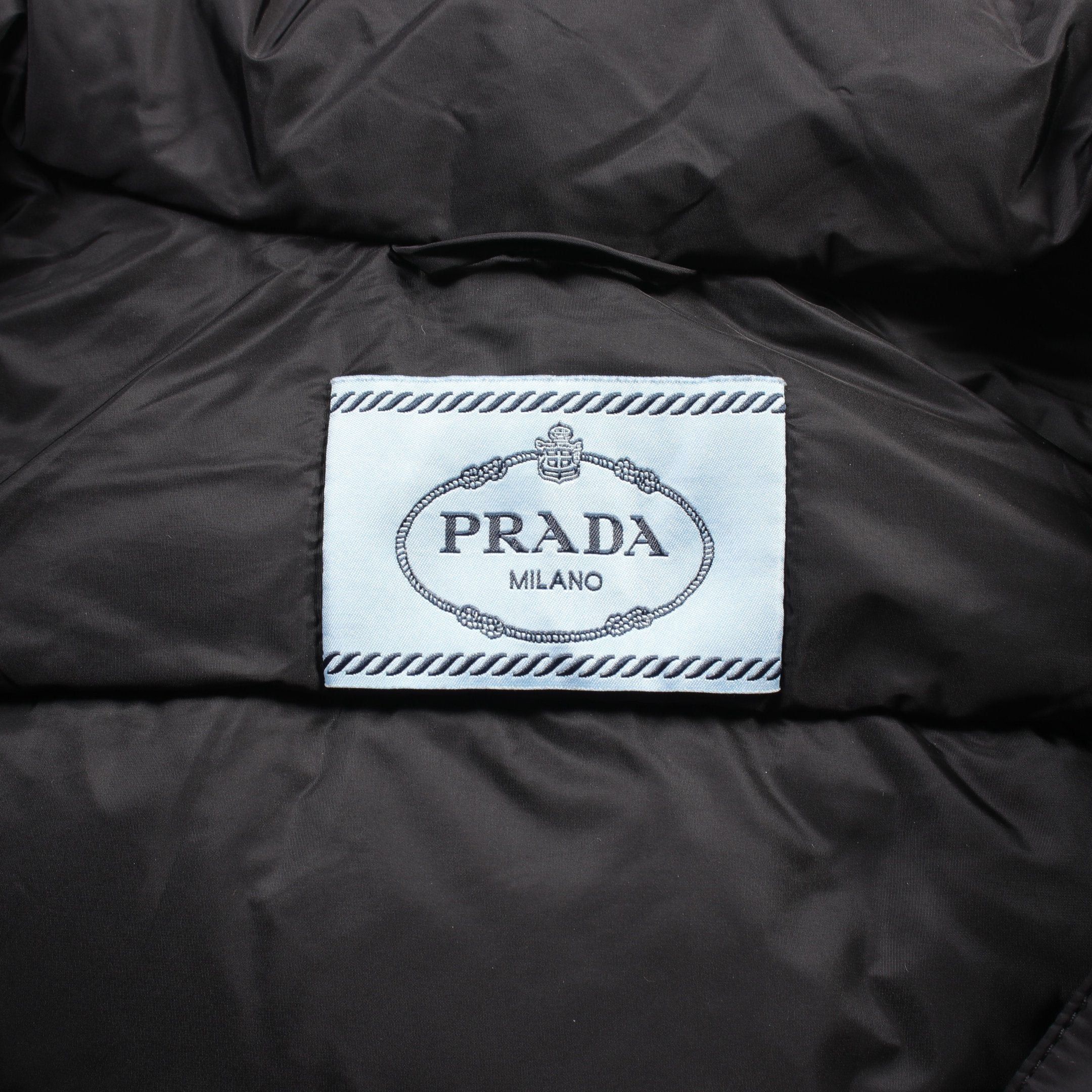 Prada Prada Quilted Down Jacket Nylon Black Size ONE SIZE - 3 Thumbnail