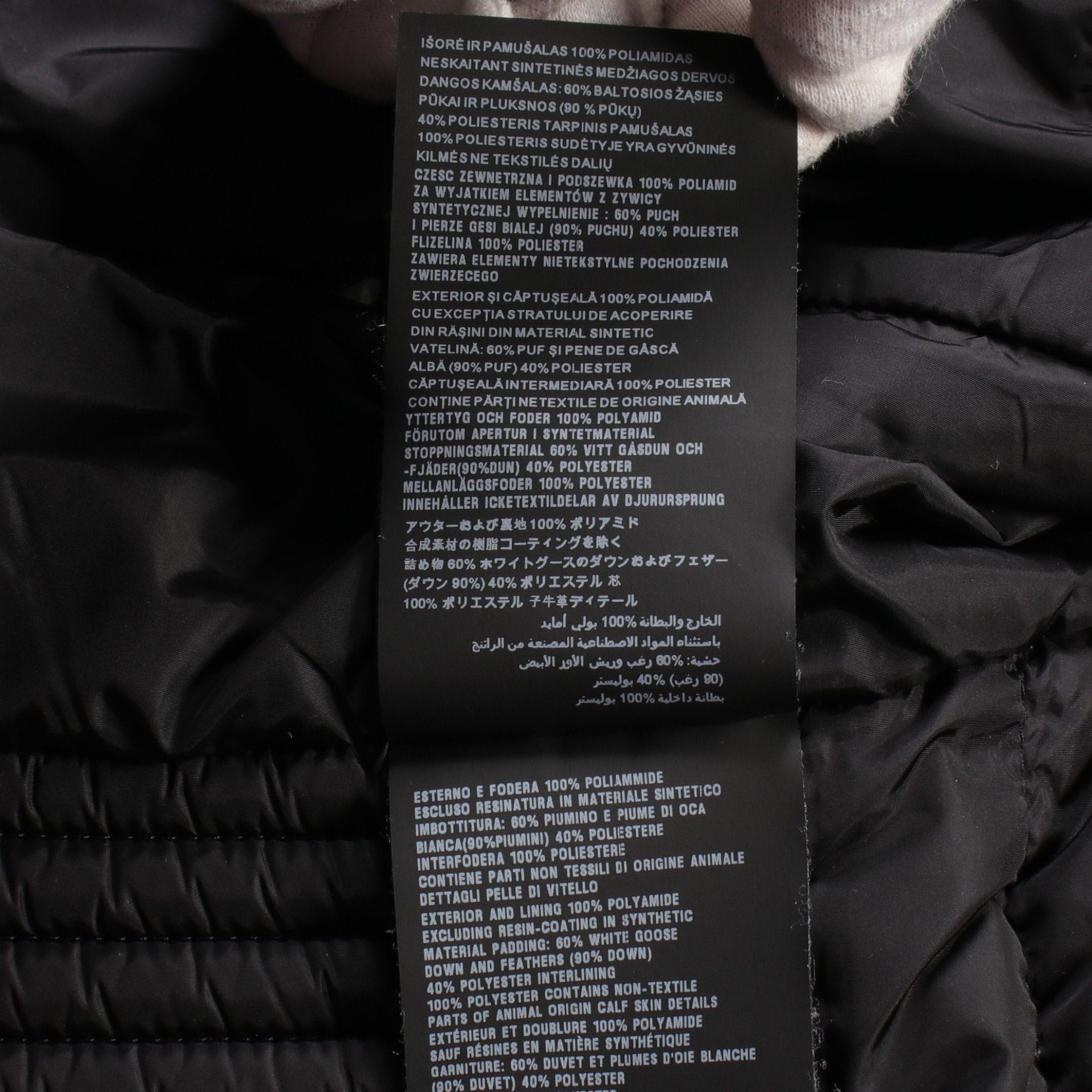 Prada Prada Quilted Down Jacket Nylon Black Size ONE SIZE - 5 Thumbnail
