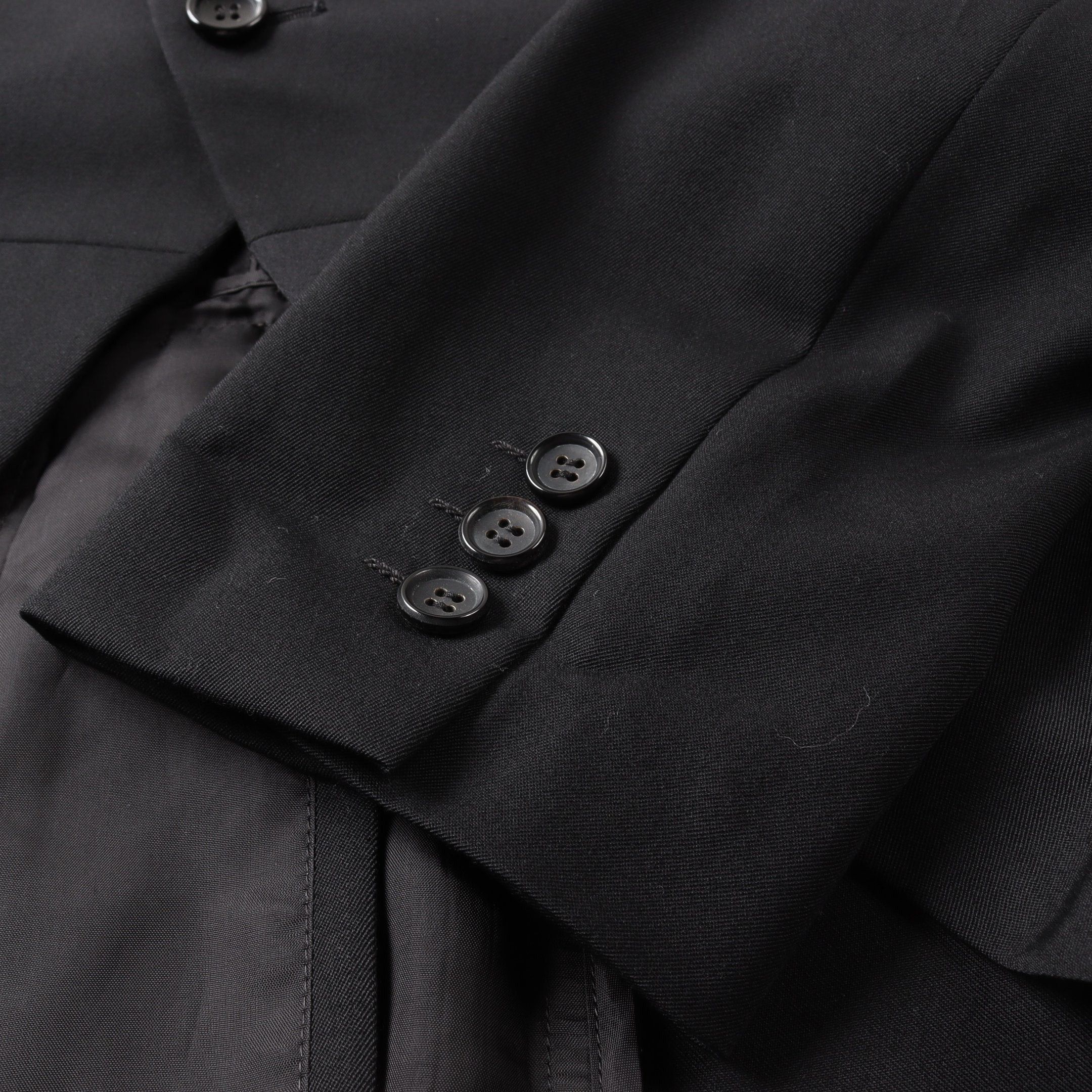 Comme des Garcons Comme Des Garcons Tailored Jacket Wool Black Size ONE SIZE - 5 Thumbnail