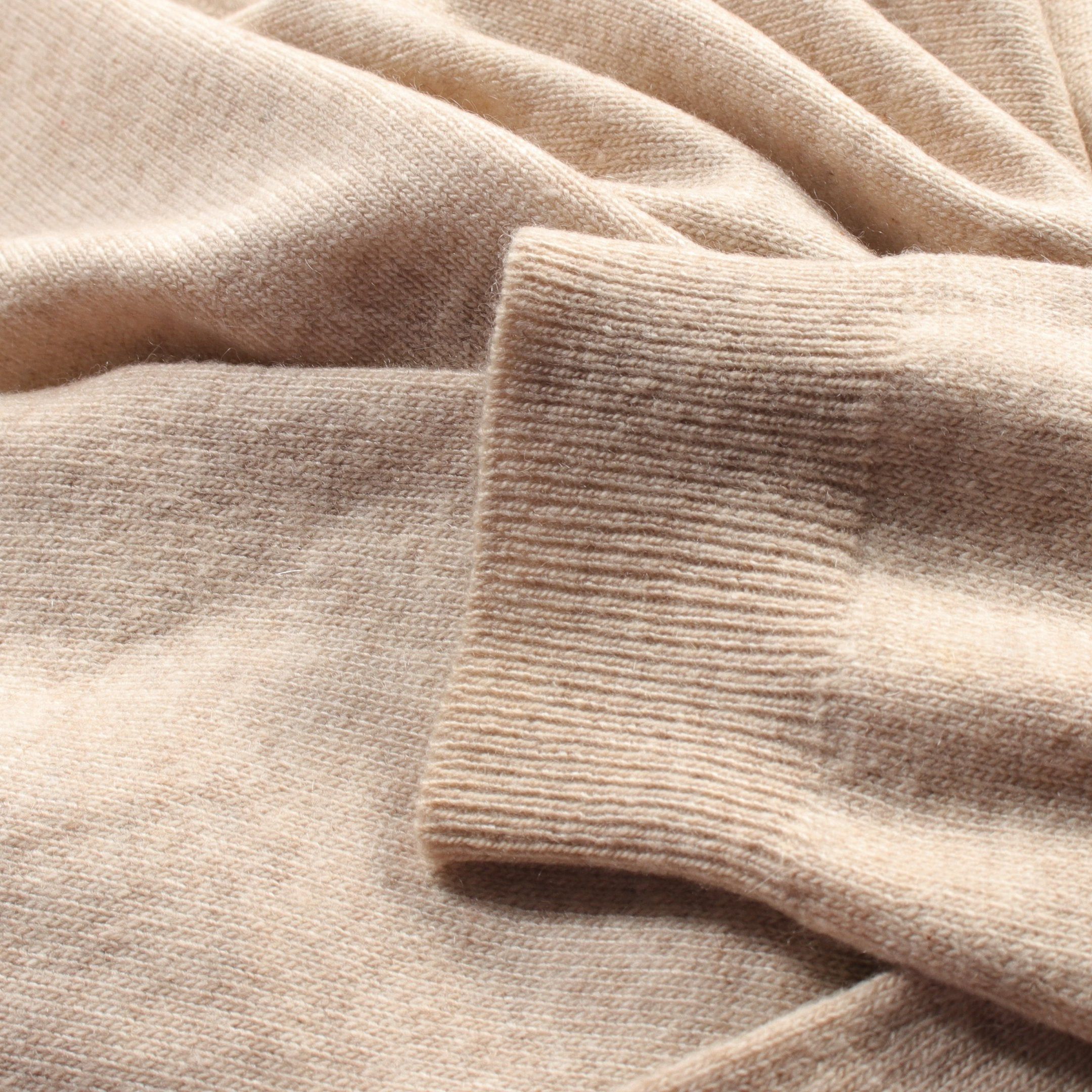 Hermes Hermes Knit Turtleneck Cashmere Beige Size ONE SIZE - 8 Thumbnail