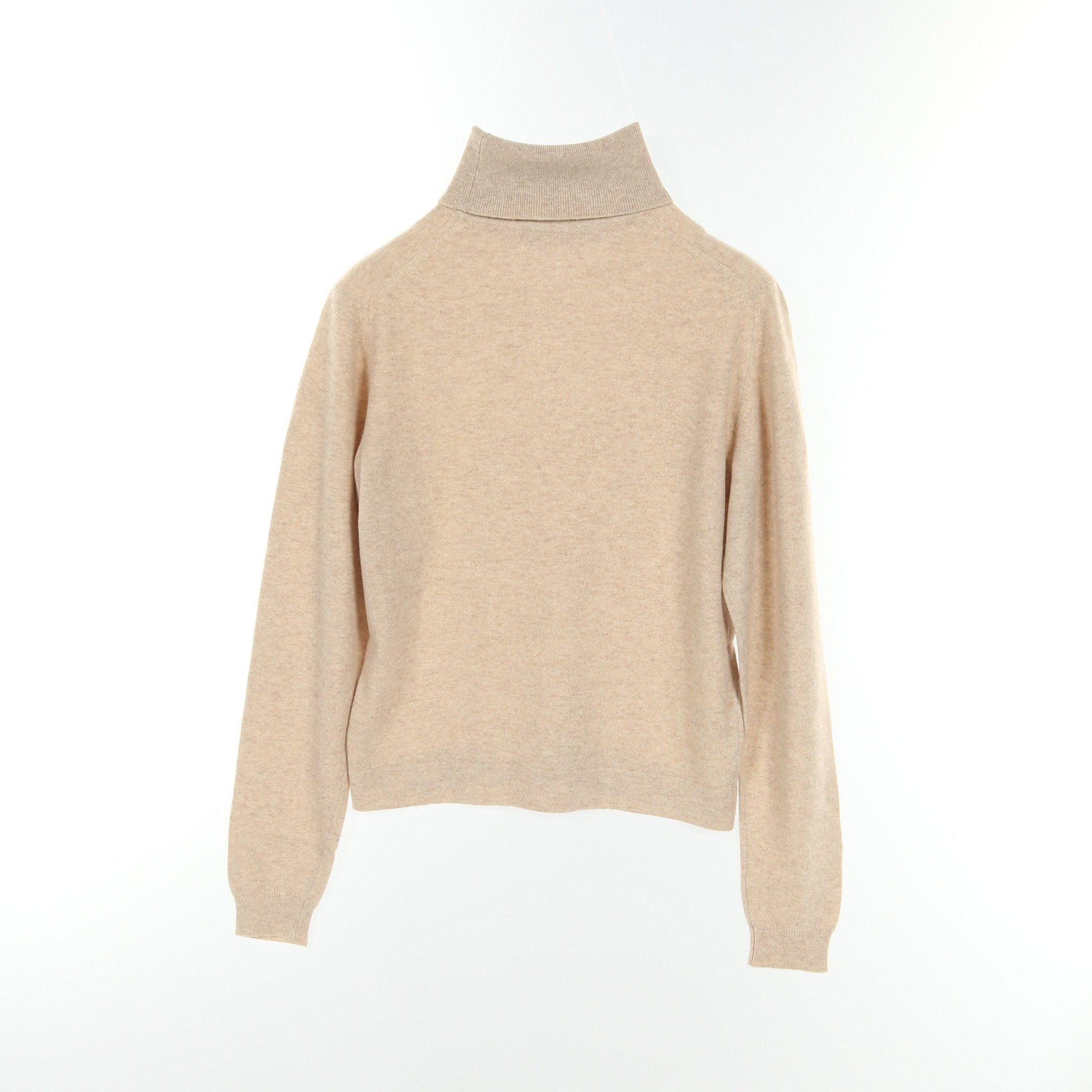 Hermes Hermes Knit Turtleneck Cashmere Beige Size ONE SIZE - 2 Thumbnail