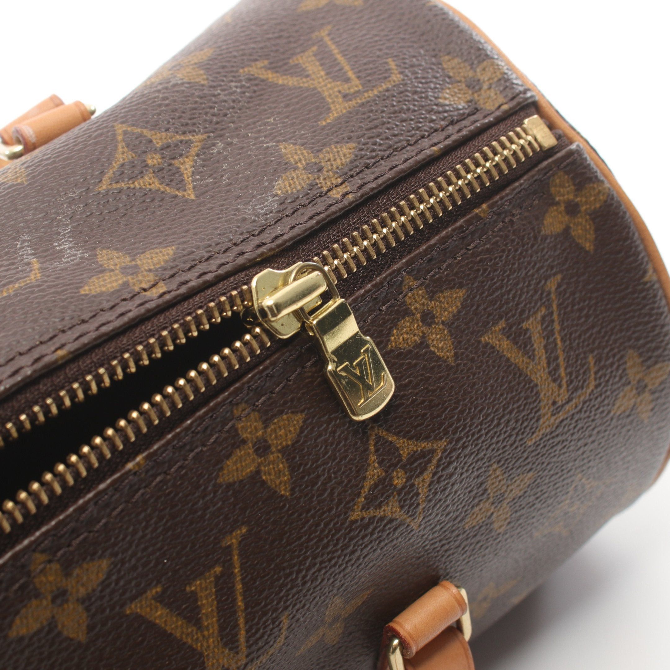 Louis Vuitton Louis Vuitton Papillon 30 Monogram Handbag Leather Brown Size ONE SIZE - 9 Thumbnail