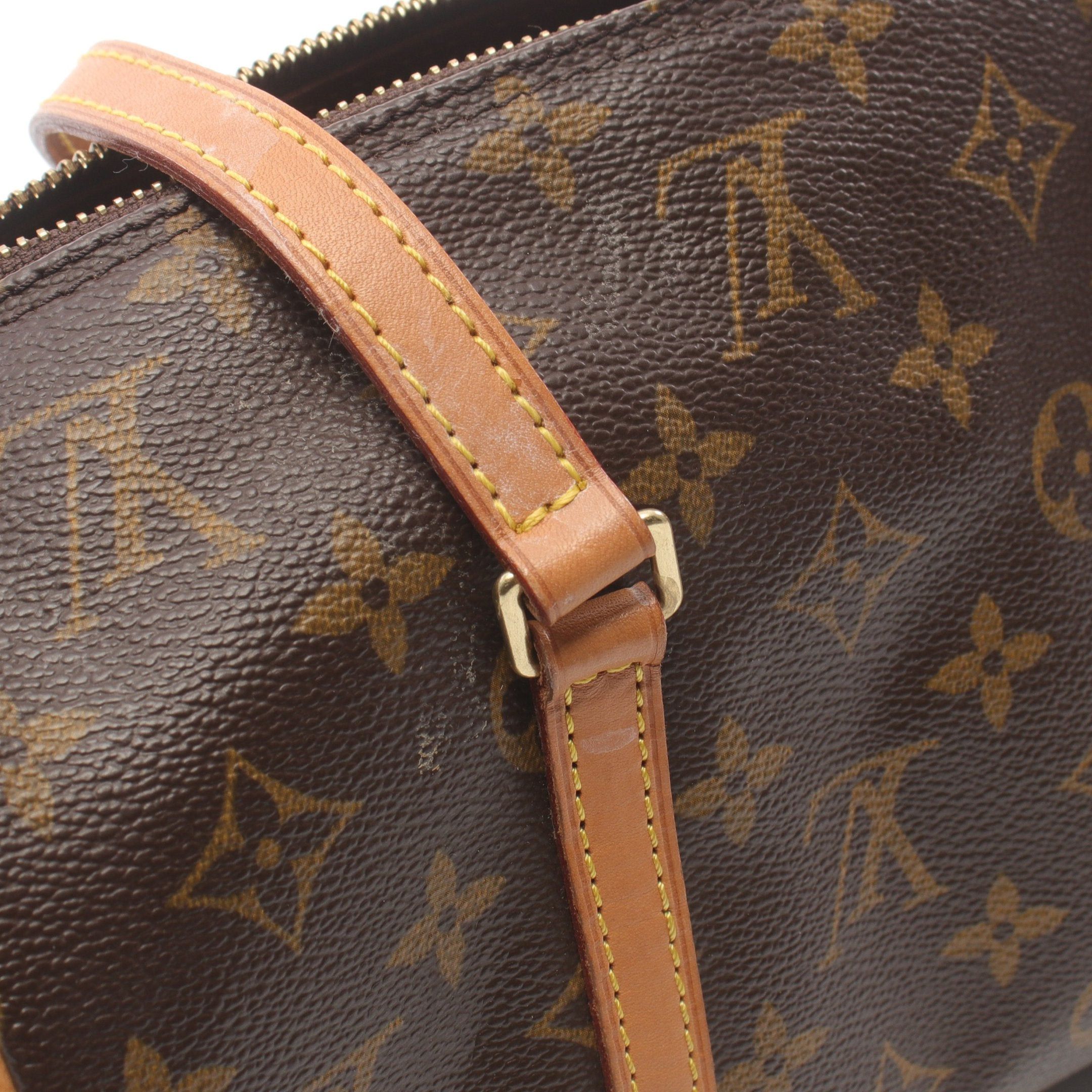 Louis Vuitton Louis Vuitton Papillon 30 Monogram Handbag Leather Brown Size ONE SIZE - 6 Thumbnail