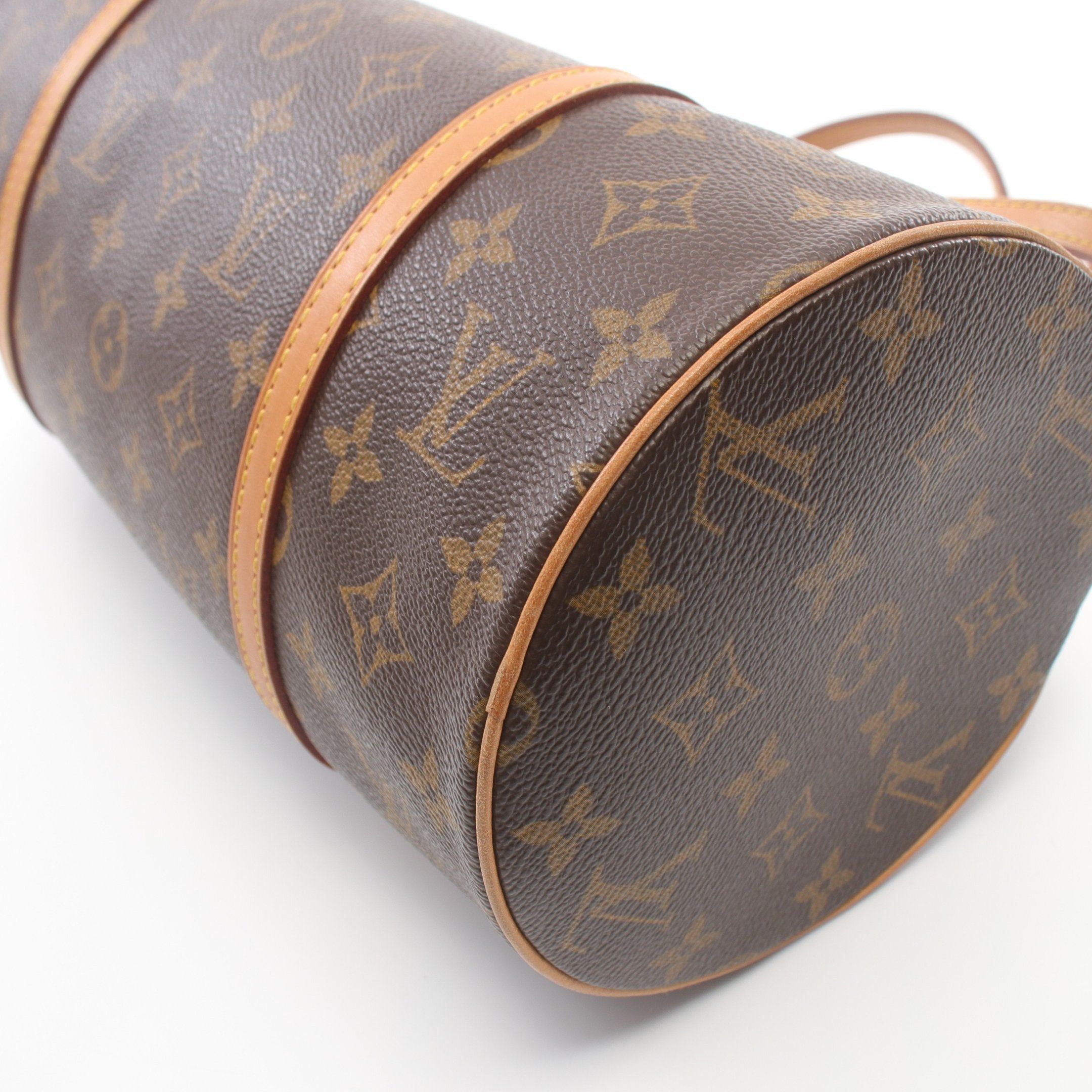 Louis Vuitton Louis Vuitton Papillon 30 Monogram Handbag Leather Brown Size ONE SIZE - 8 Thumbnail