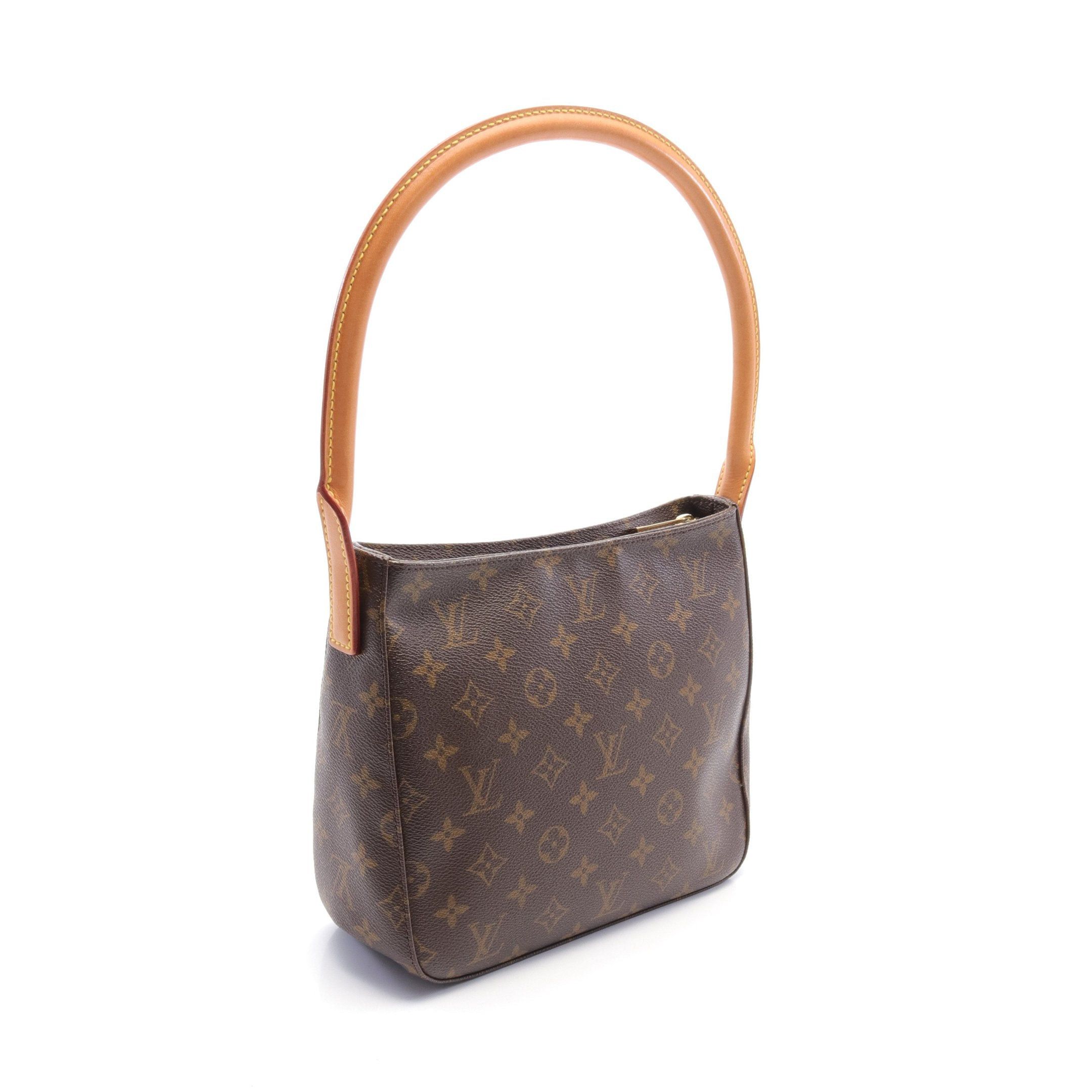 Louis Vuitton Louis Vuitton Looping Mm Monogram Shoulder Bag Leather Brown Size ONE SIZE - 2 Thumbnail