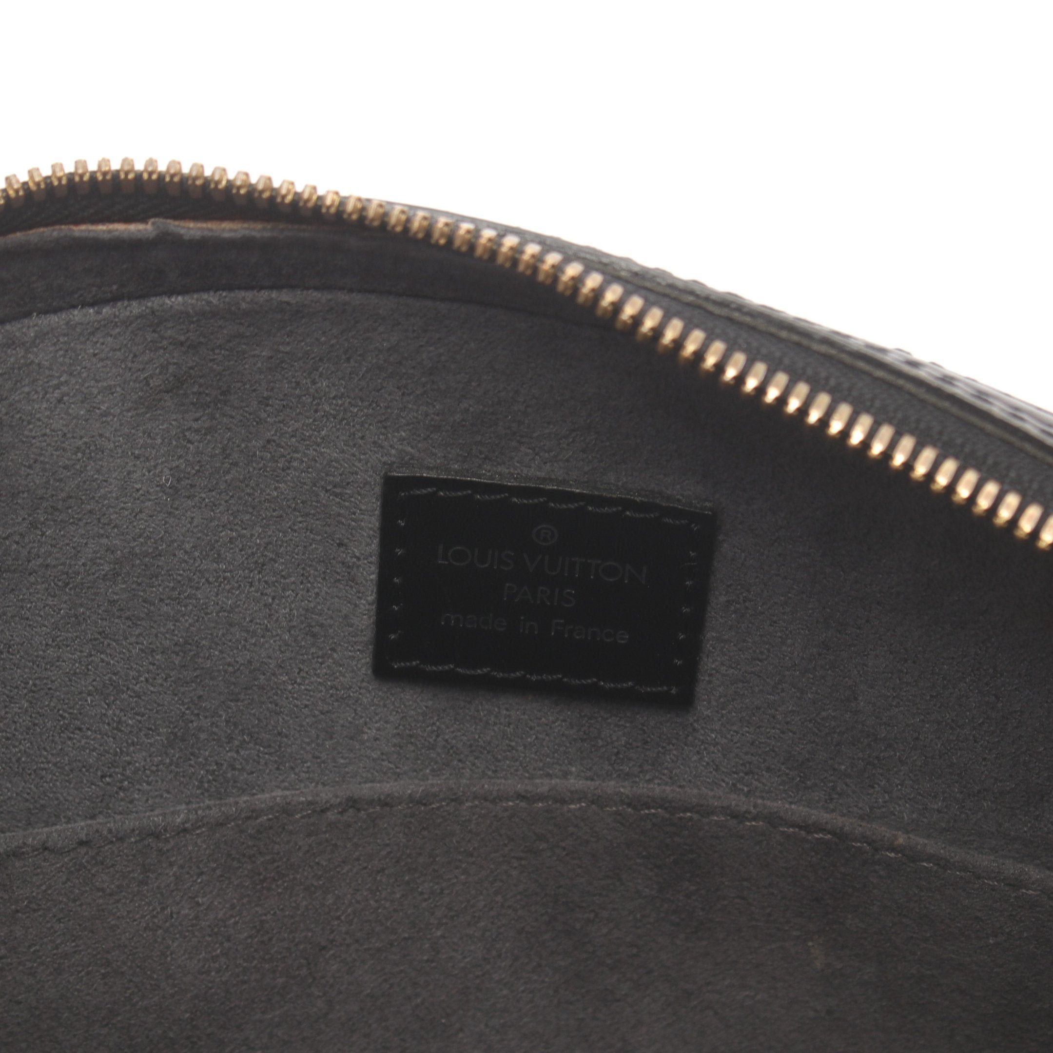 Louis Vuitton Louis Vuitton Jasmine Epi Noir Handbag Leather Black Size ONE SIZE - 4 Thumbnail
