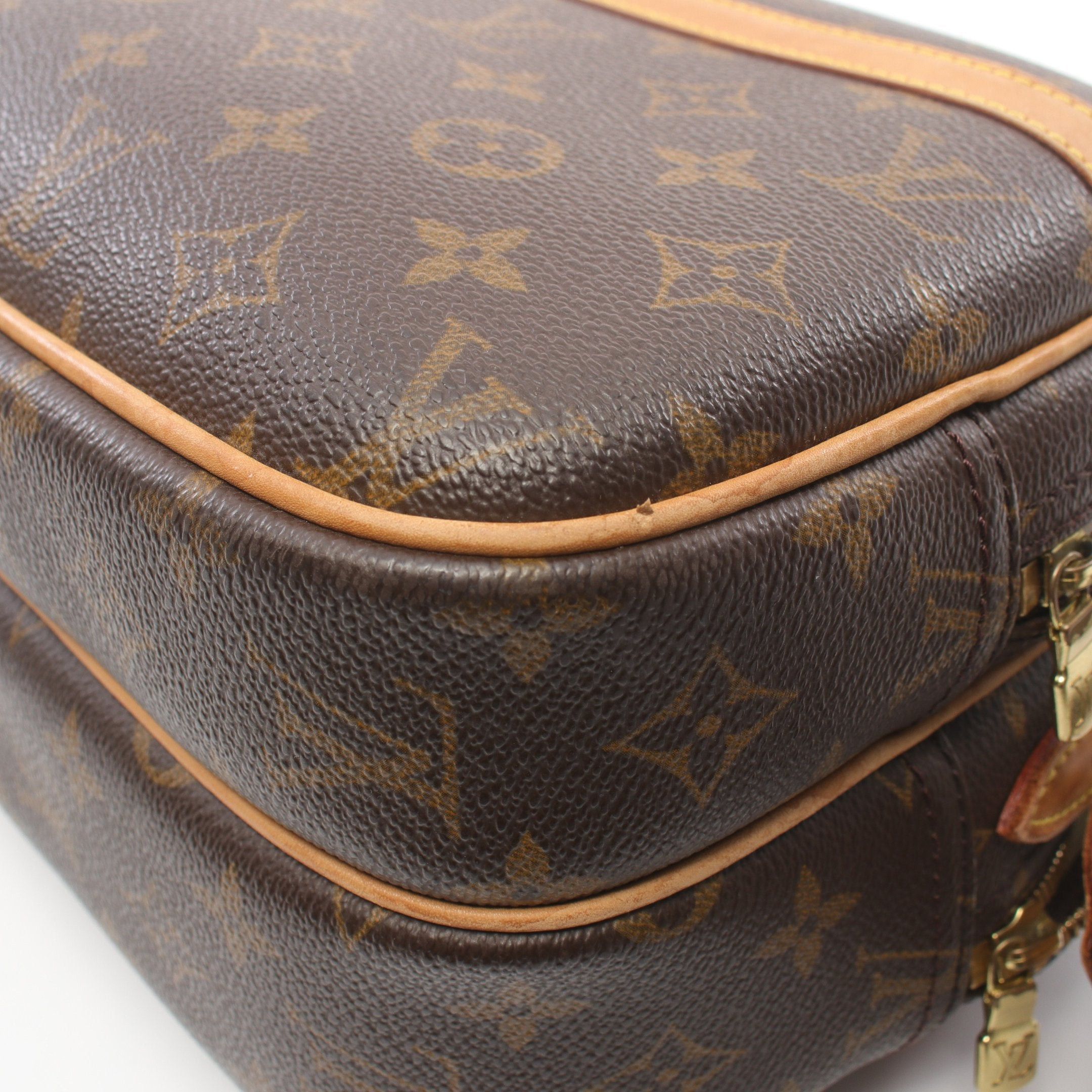 Louis Vuitton Louis Vuitton Reporter Pm Monogram Shoulder Bag Leather Brown Size ONE SIZE - 7 Thumbnail