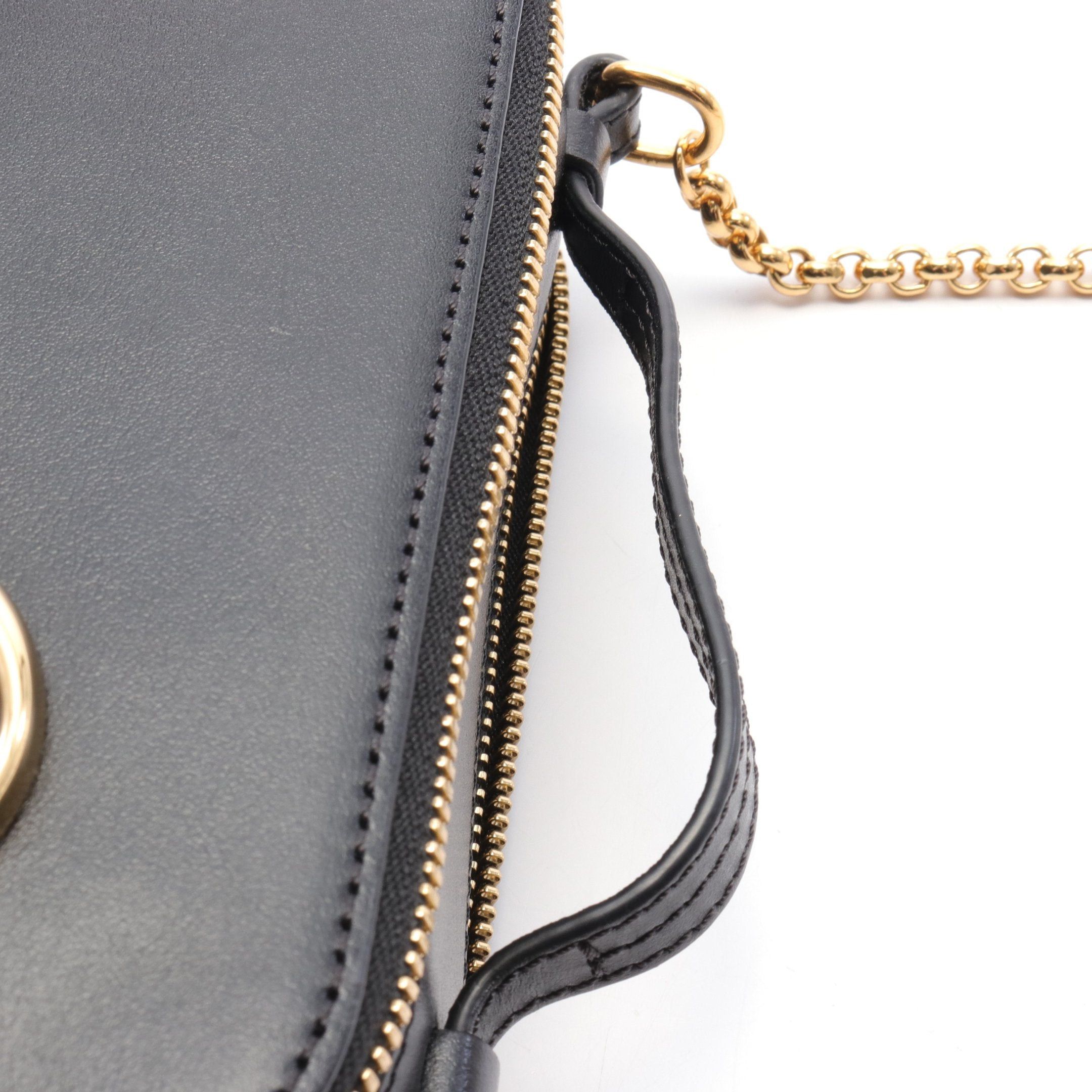 Chloe Chloe Chloe C Vanity Mini Bag Chain Shoulder Leather Black Size ONE SIZE - 7 Thumbnail