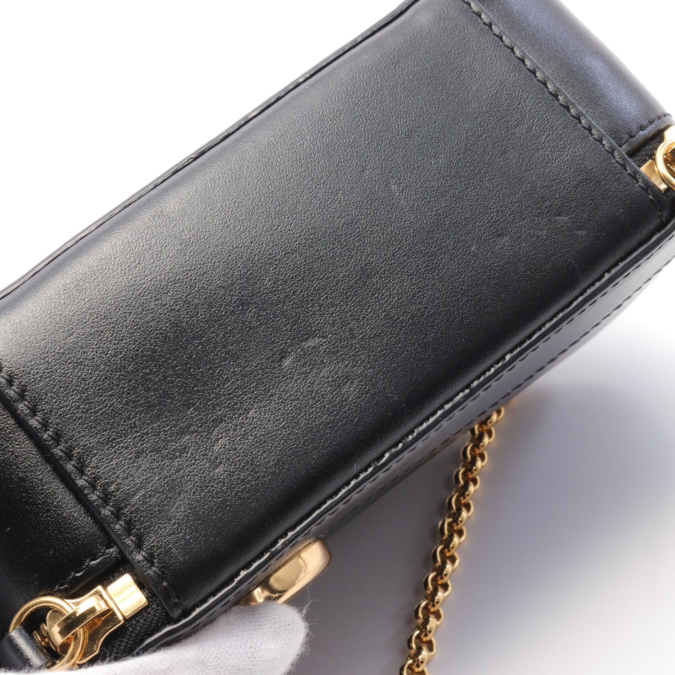 Chloe Chloe Chloe C Vanity Mini Bag Chain Shoulder Leather Black Size ONE SIZE - 6 Thumbnail