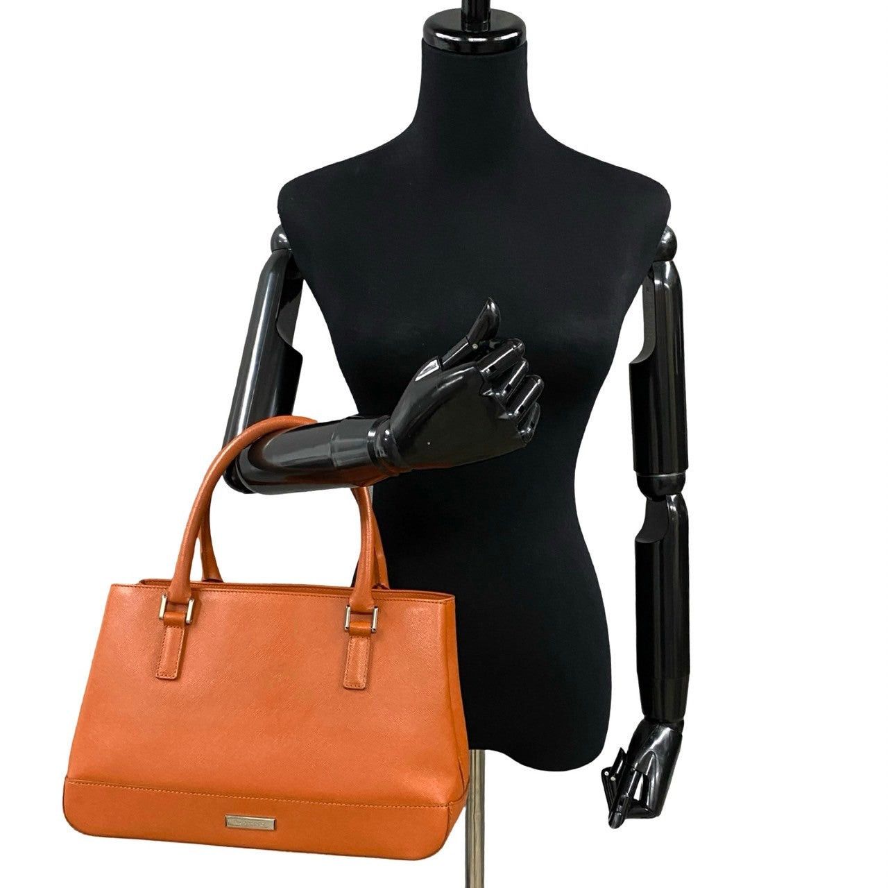 Burberry Burberry Handbag Orange Leather Size ONE SIZE - 2 Thumbnail
