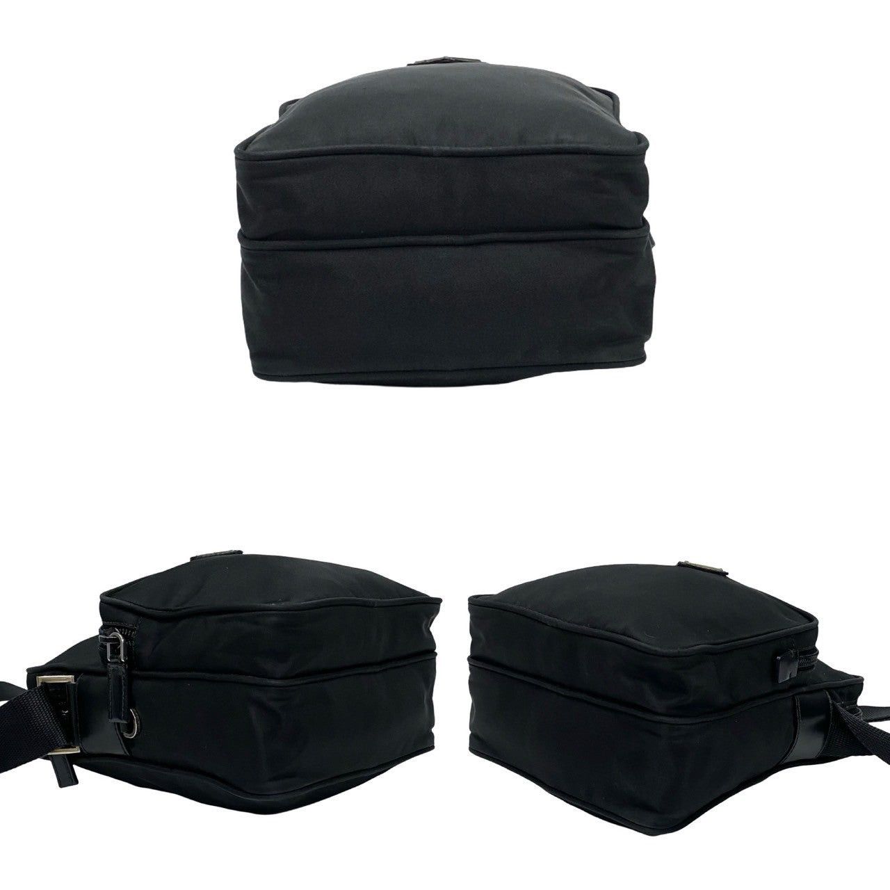 Prada Prada Shoulder Bag Black Nylon Size ONE SIZE - 6 Thumbnail