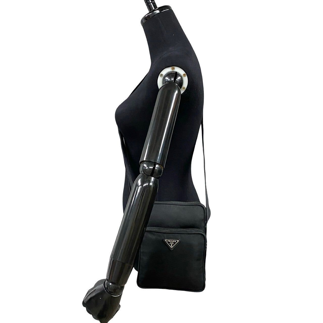 Prada Prada Shoulder Bag Black Nylon Size ONE SIZE - 2 Thumbnail