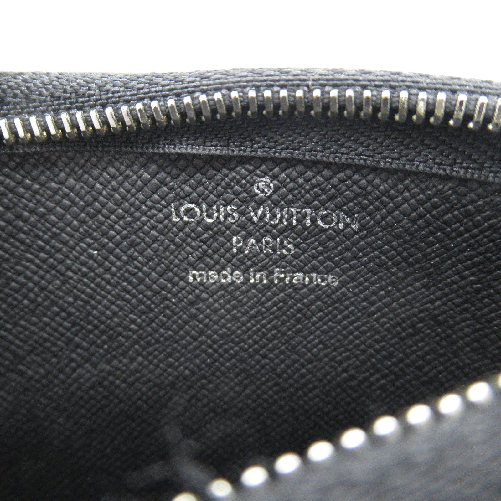 Louis Vuitton Louis Vuitton Pochette Cle Key &Amp; Coin Purse Coated Canvas Damier Graphite Black Size ONE SIZE - 5 Thumbnail
