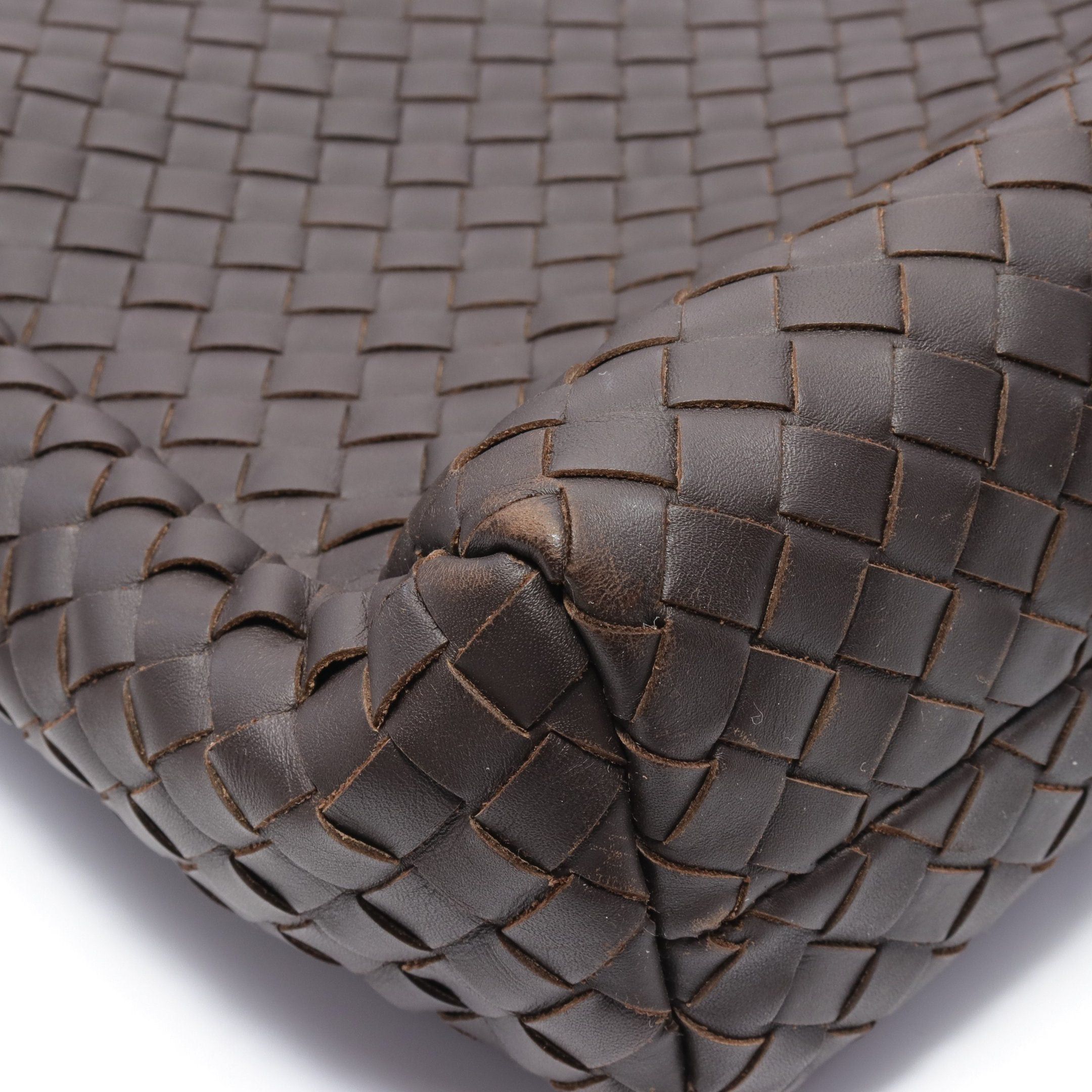 Bottega Veneta Bottega Veneta Intrecciato Briefcase Business Bag Leather Dark Brown Size ONE SIZE - 6 Thumbnail