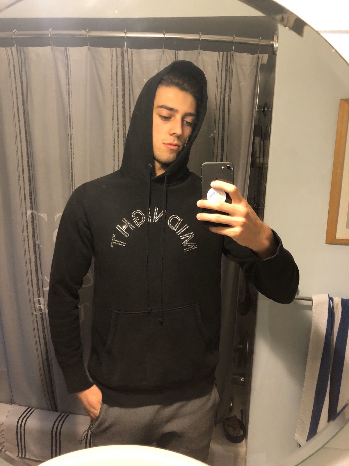 Midnight Studios Midnight Logo Crystal Hoodie Size US M / EU 48-50 / 2 - 4 Thumbnail
