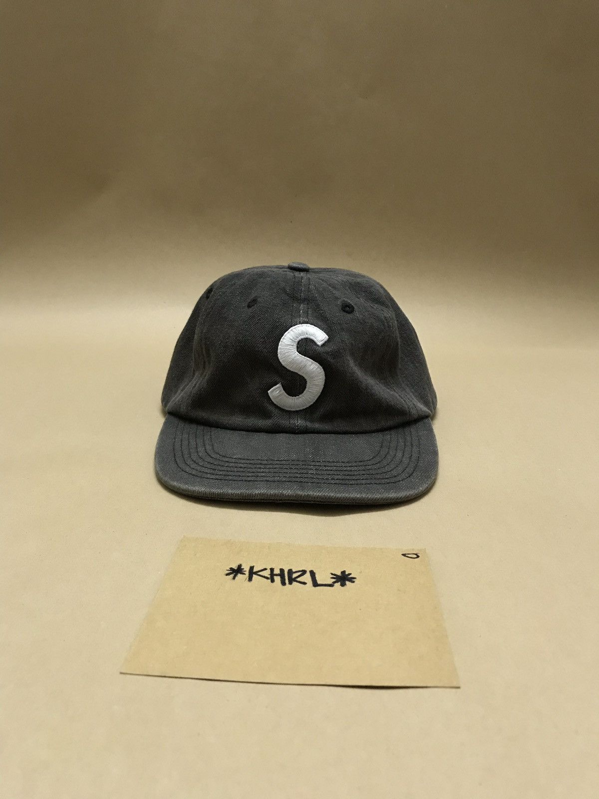2017 Black Washed Denim Cap