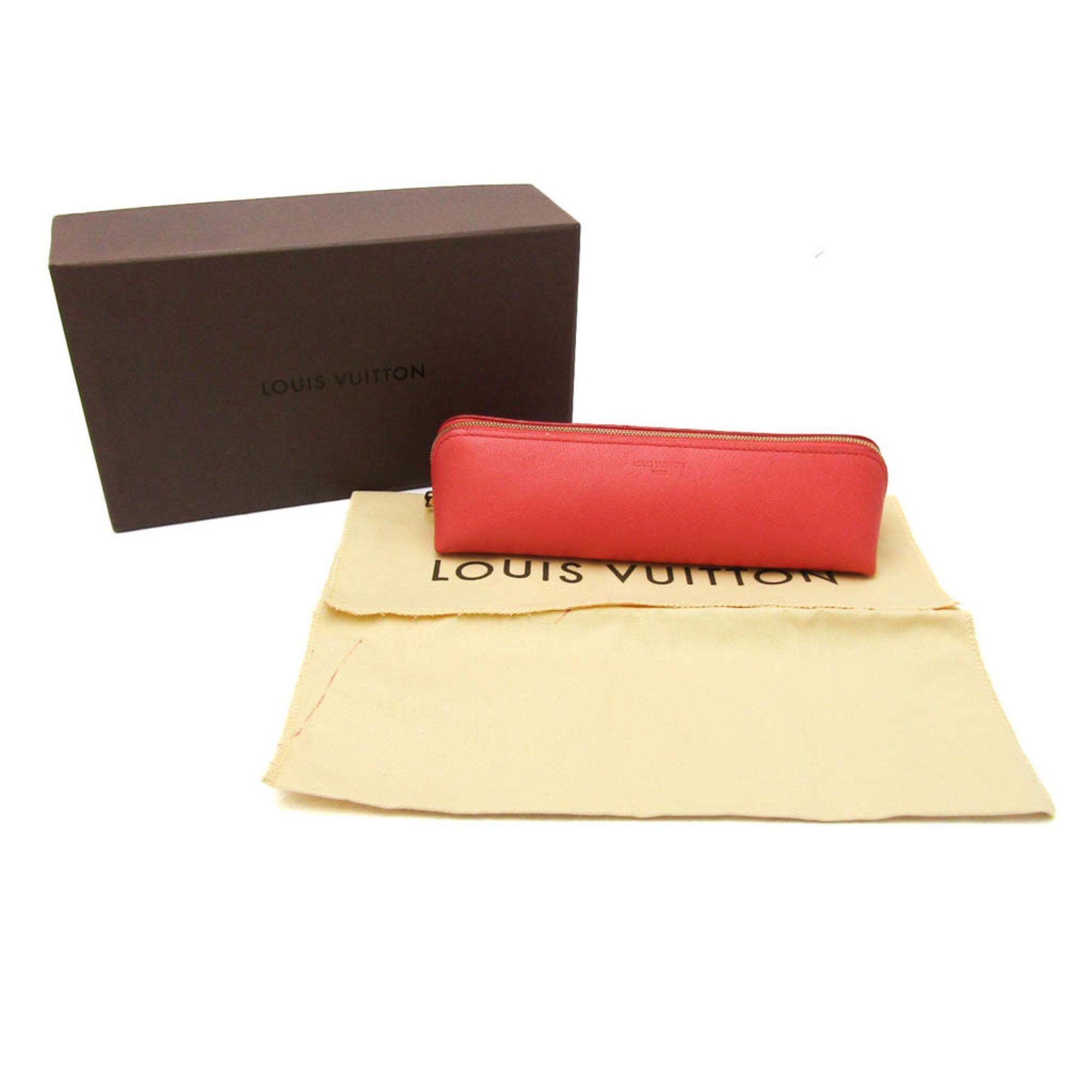 Louis Vuitton Louis Vuitton Leather Pen Case (Coral Pink) Truth Elizabeth Size ONE SIZE - 14 Thumbnail