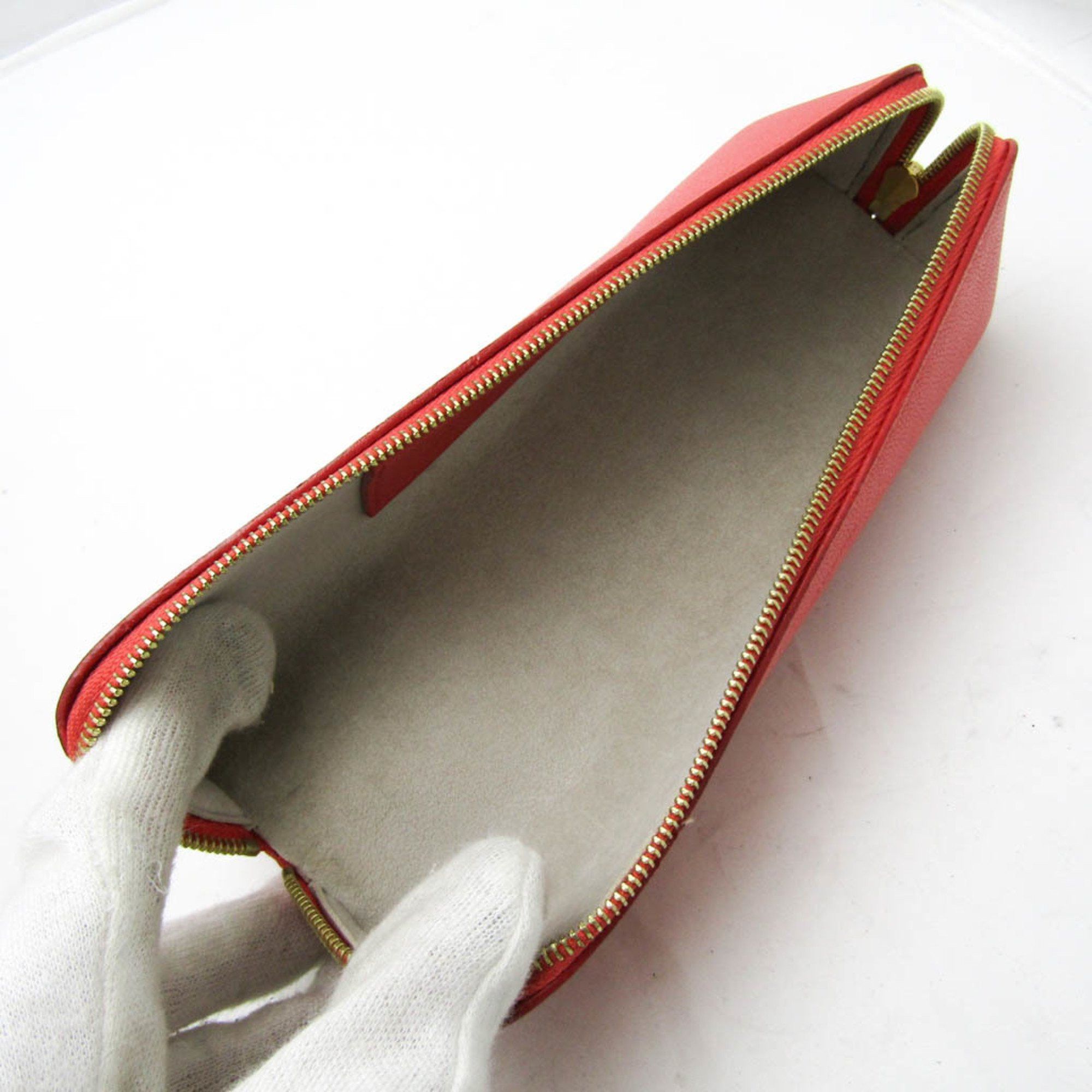 Louis Vuitton Louis Vuitton Leather Pen Case (Coral Pink) Truth Elizabeth Size ONE SIZE - 3 Thumbnail