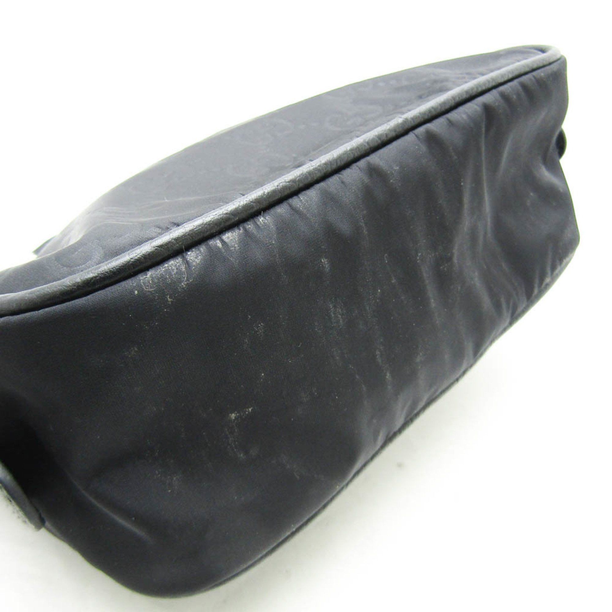 Gucci Gucci GG Nylon 510341 Women's Nylon Pouch Black Size ONE SIZE - 4 Thumbnail