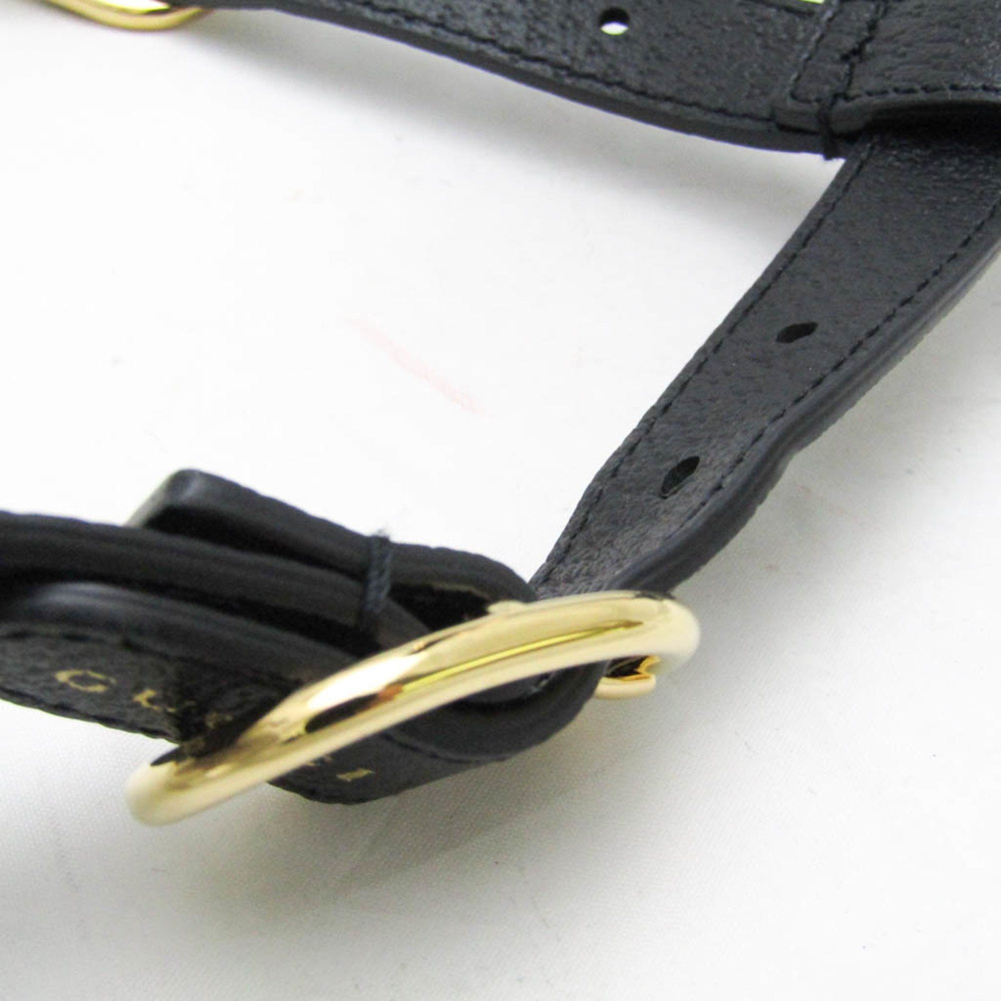 Gucci Gucci Interlocking G 692963 Dog Harness Leather Black Size ONE SIZE - 5 Thumbnail