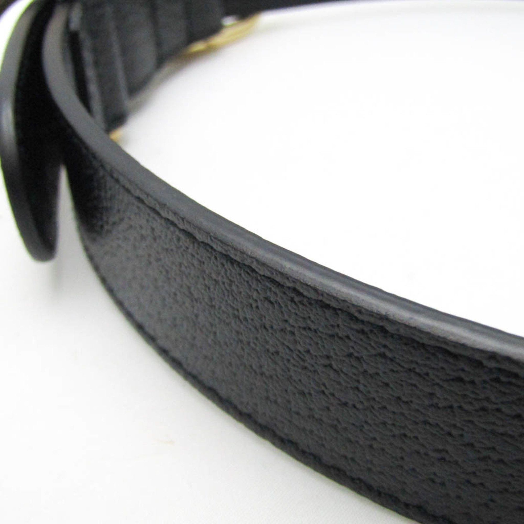 Gucci Gucci Interlocking G 695256 Dog Collar Leather Black Size ONE SIZE - 7 Thumbnail