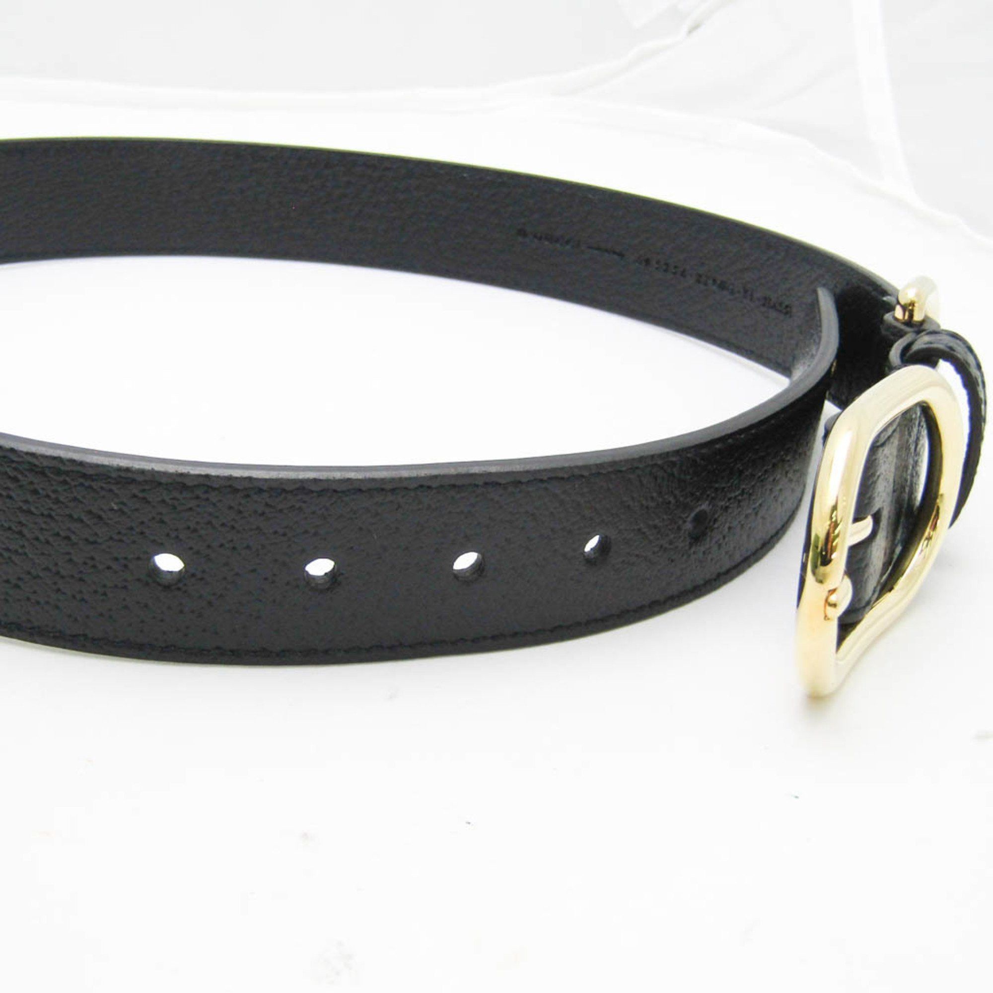 Gucci Gucci Interlocking G 695256 Dog Collar Leather Black Size ONE SIZE - 8 Thumbnail