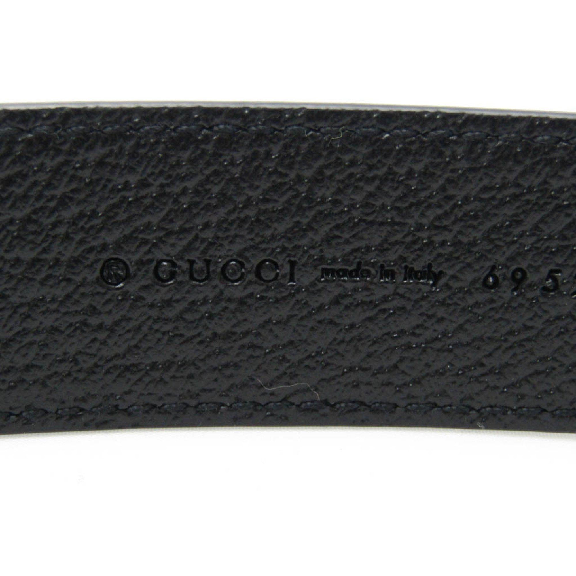 Gucci Gucci Interlocking G 695256 Dog Collar Leather Black Size ONE SIZE - 11 Thumbnail