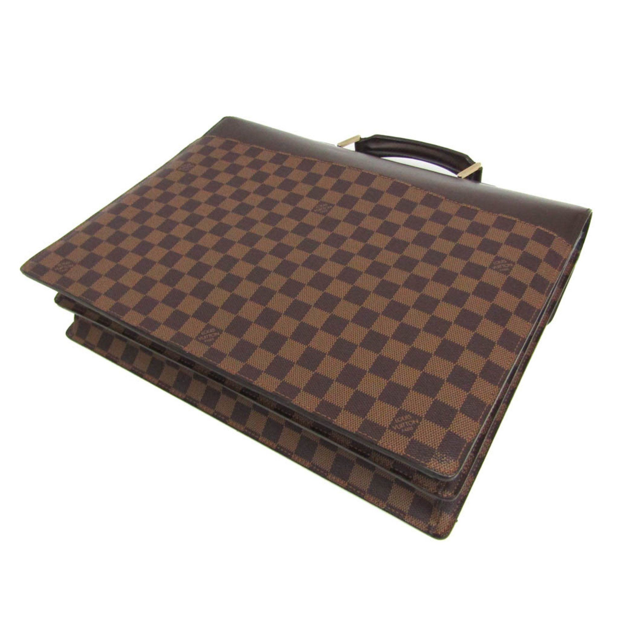 Louis Vuitton Louis Vuitton Damier Altona GM N53312 Men's Briefcase Ebene Size ONE SIZE - 2 Thumbnail