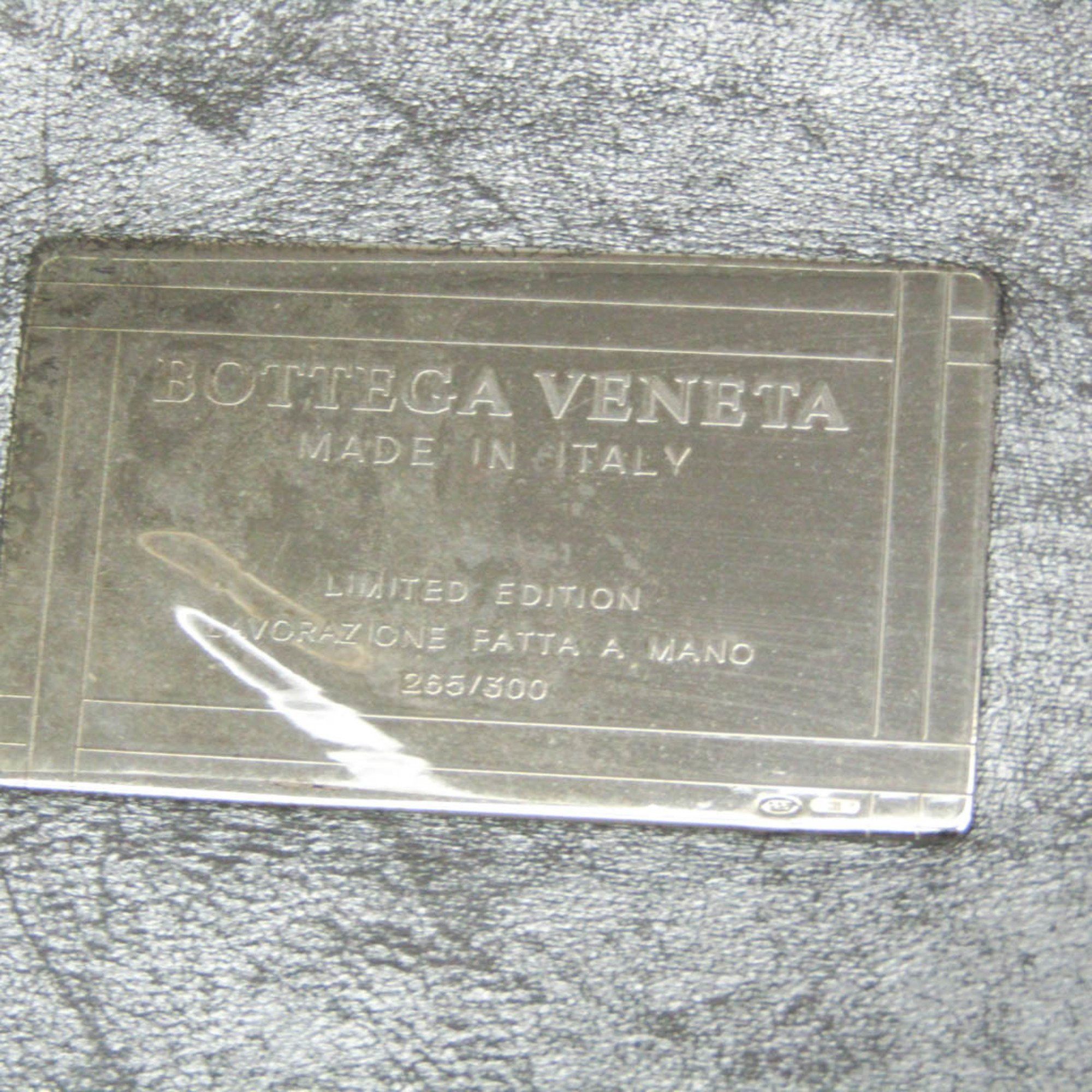 Bottega Veneta Intrecciato Silver Leather Tote Bag (Pre-Owned) Size ONE SIZE - 6 Thumbnail